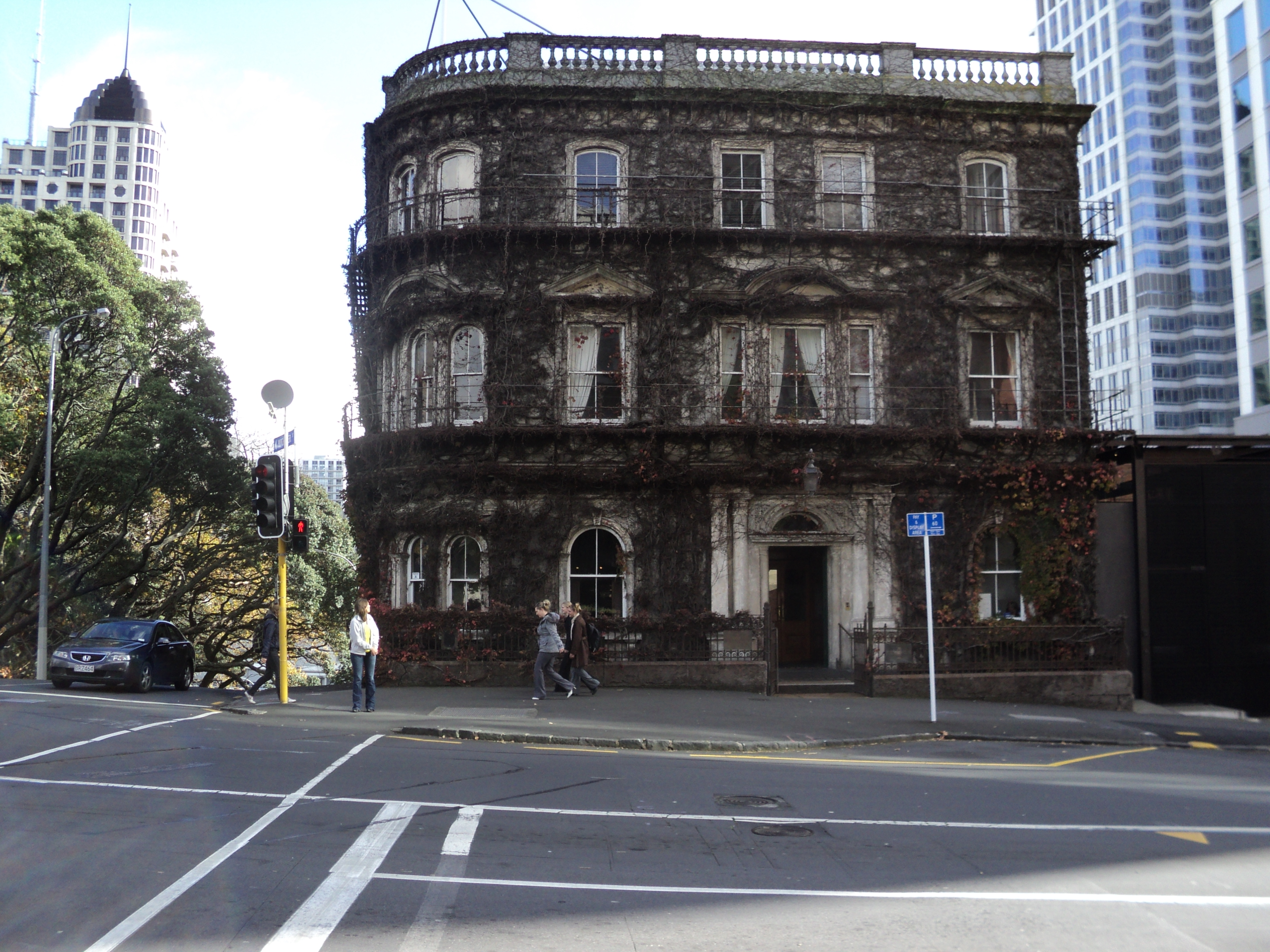 Cool Old Victorian Building in Auckland | A Year Out in The Cold