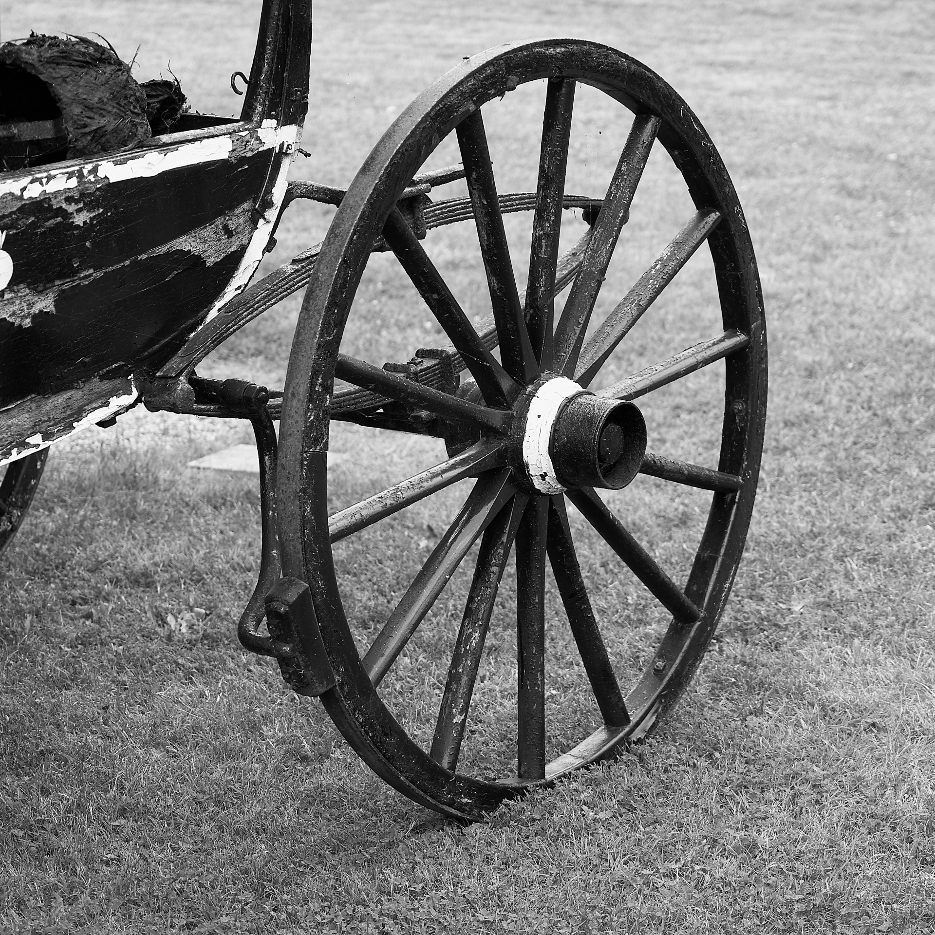 Old Wheel Spokes Free Stock Photo - Public Domain Pictures