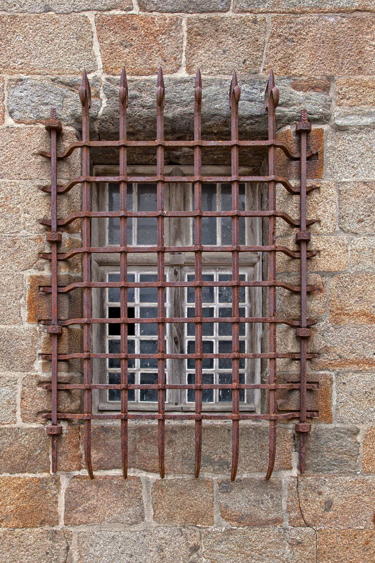 Old window grid - hdr photo