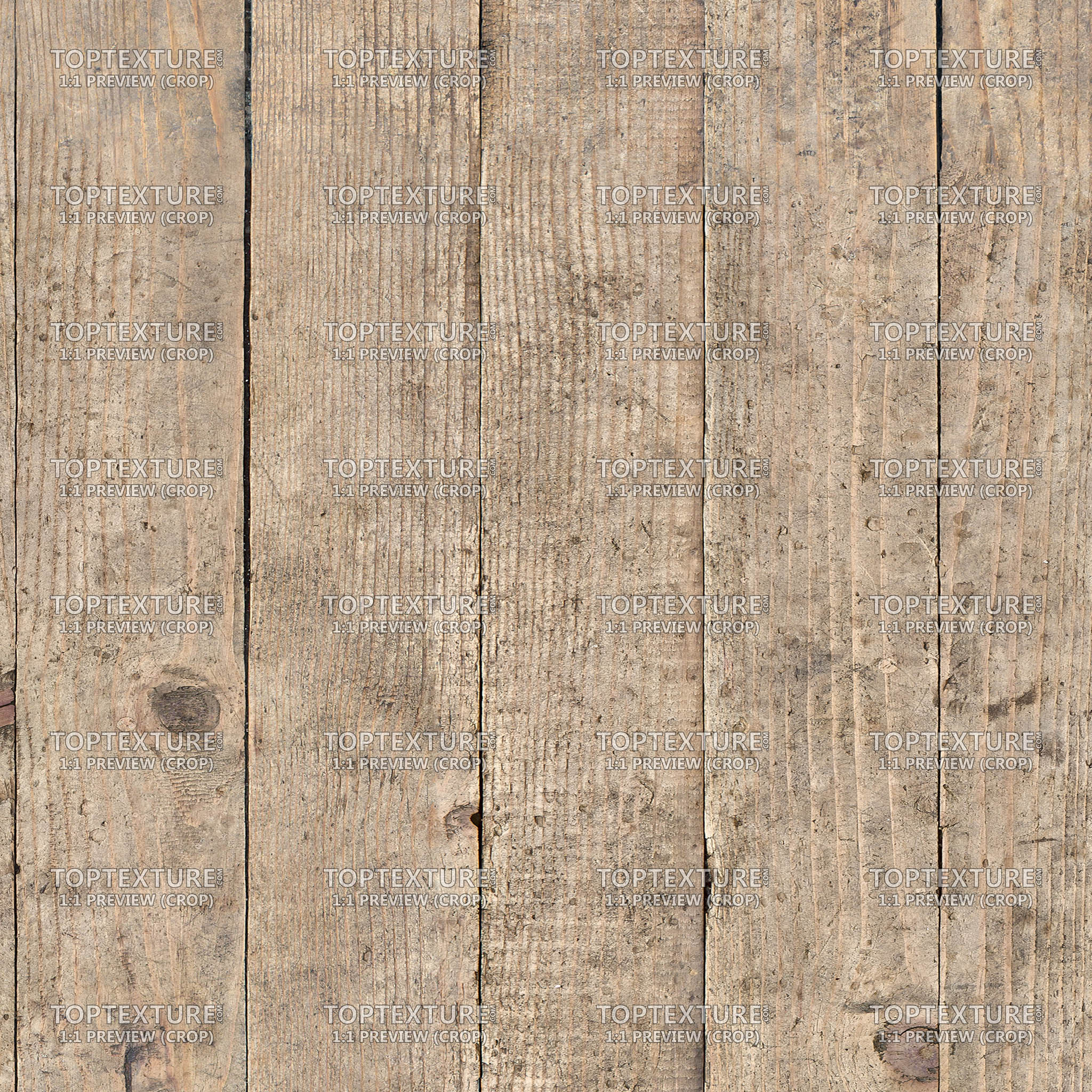 Old Wood Flooring Planks - Top Texture