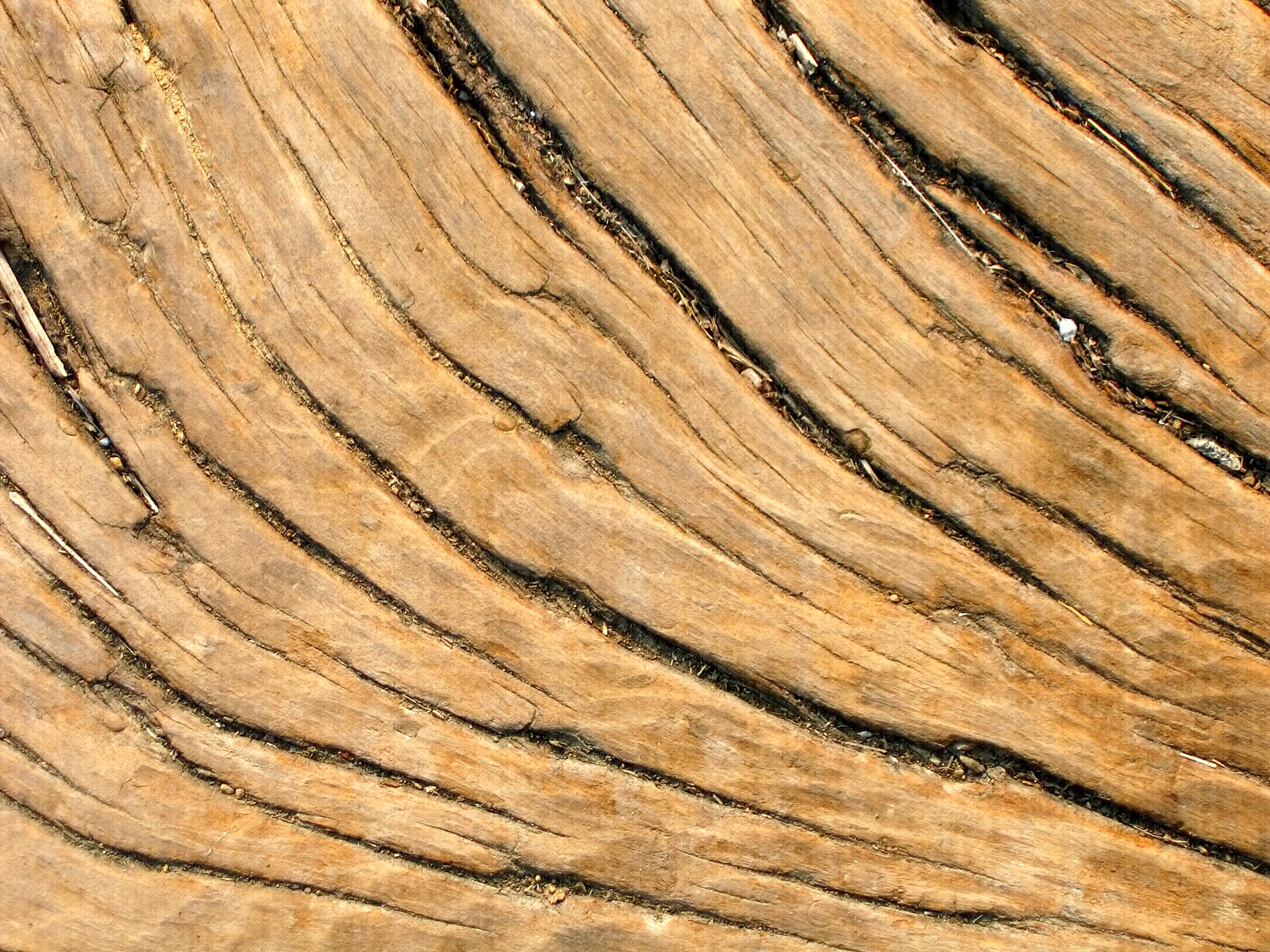 Old Wood Grain Pattern, Worn, Sleeper, Wood, Weathered, HQ Photo