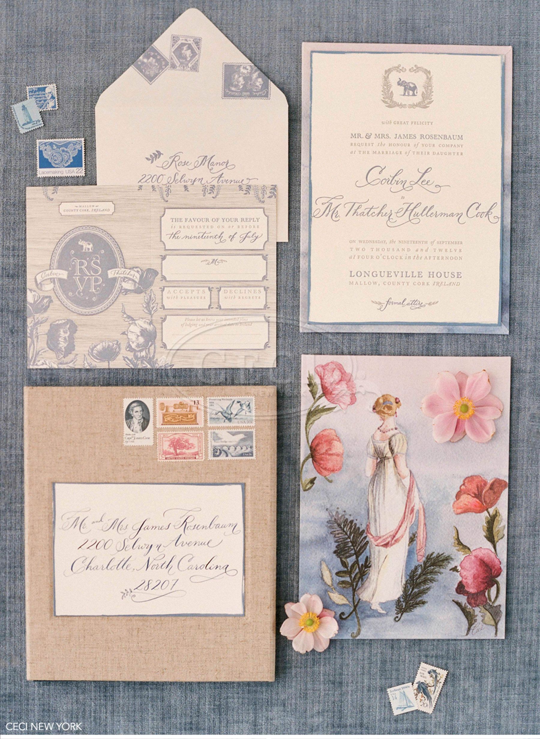 Luxury Wedding Invitations by Ceci New York - Our Muse - Old World ...