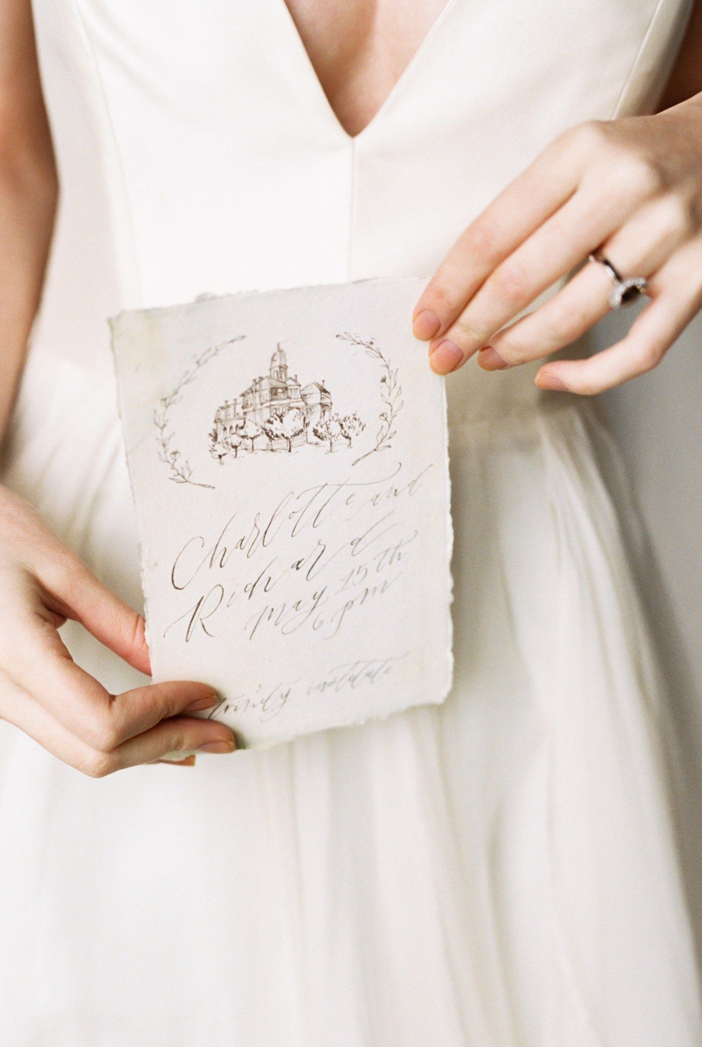 Fine Art Wedding Stationery // Old World Bridal, Featured: Magnolia ...