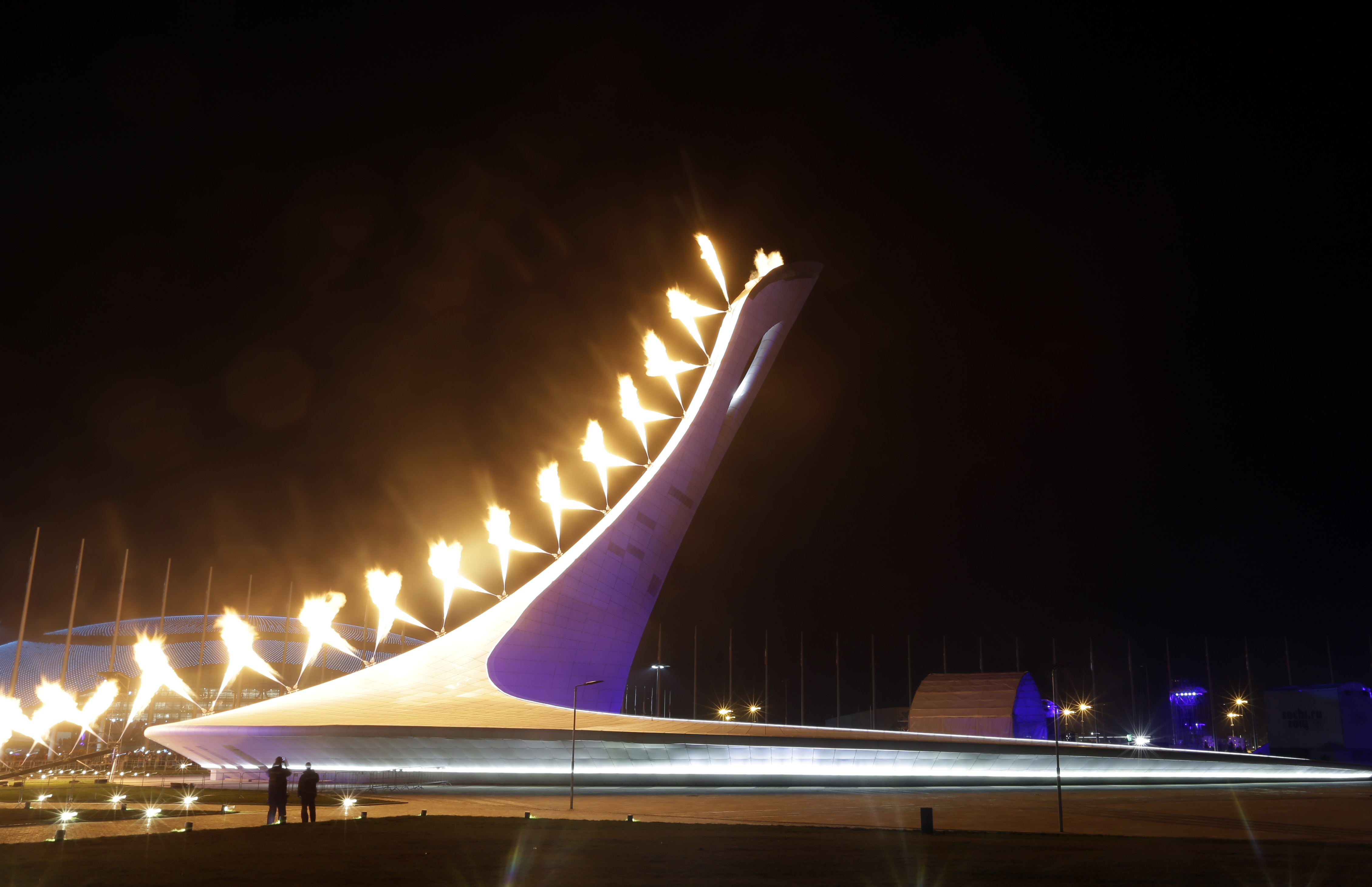 Sochi Opening Ceremony: Rodnina, Tretyak light Olympic cauldron ...