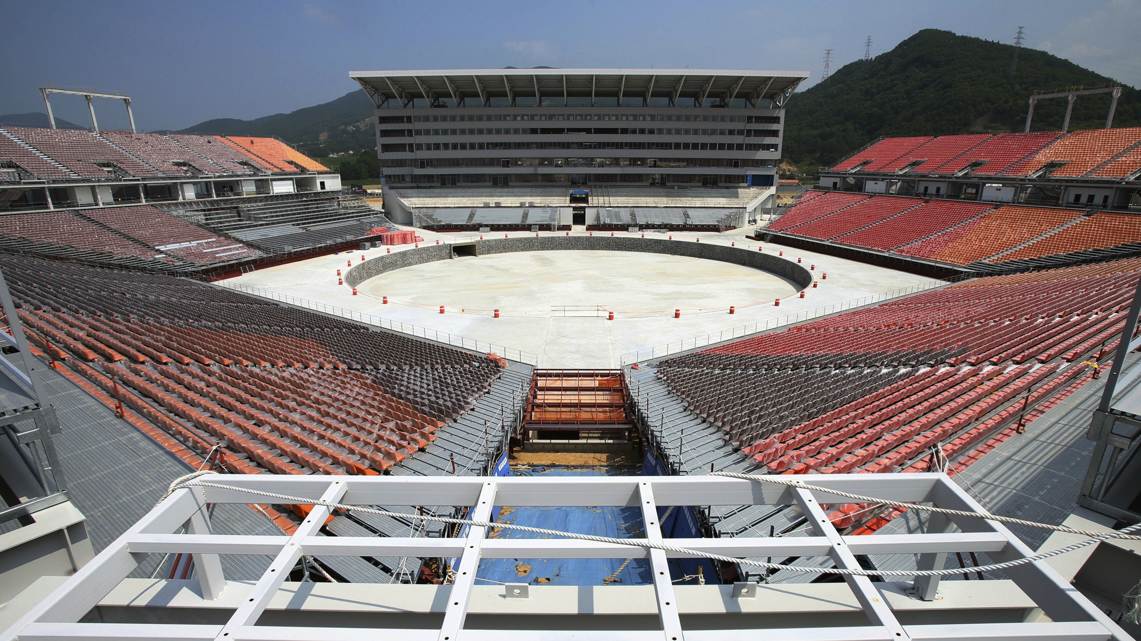 Winter Olympics 2018: South Korea's $100 million Pyeongchang stadium ...