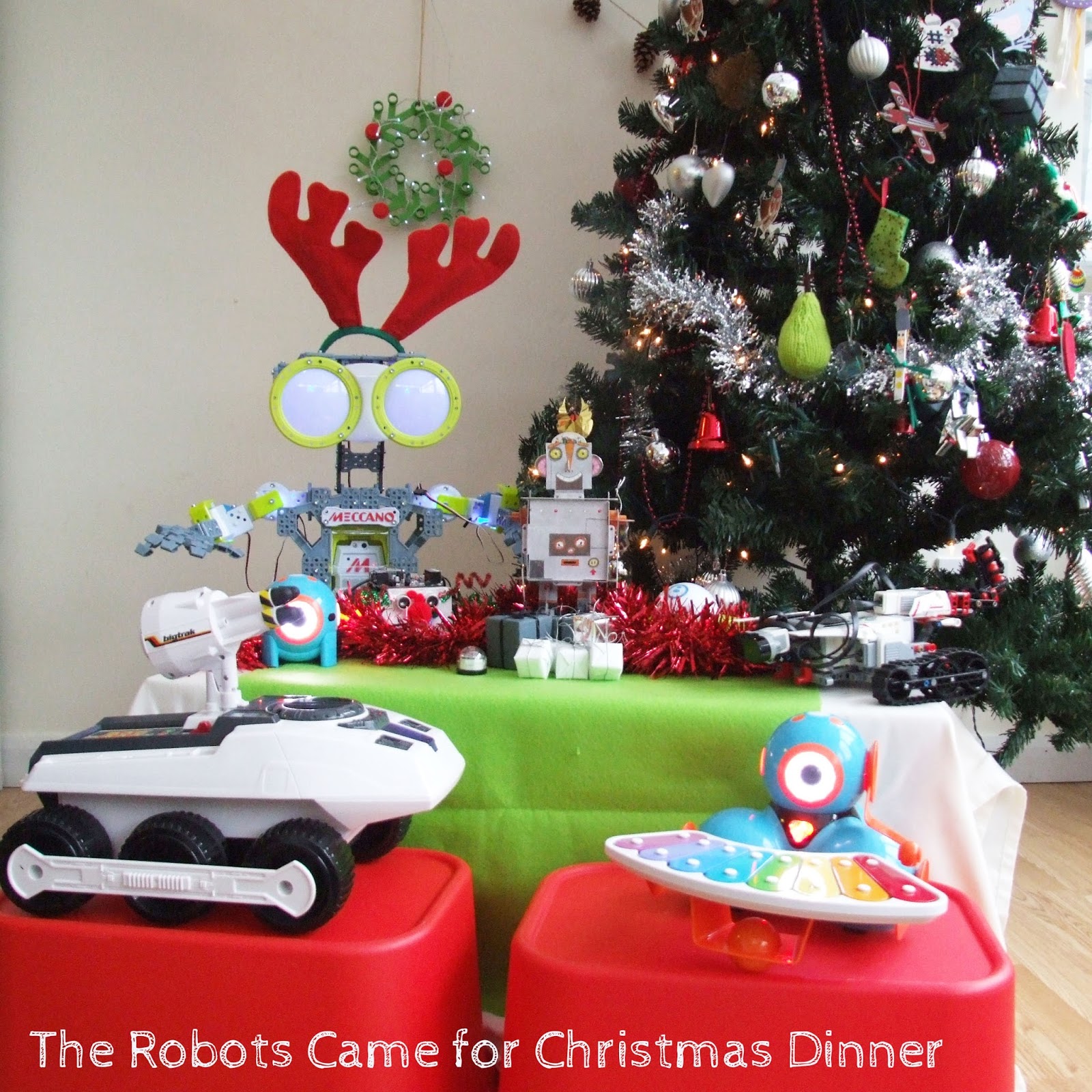 The Robots Came for Dinner on Christmas Day - Project