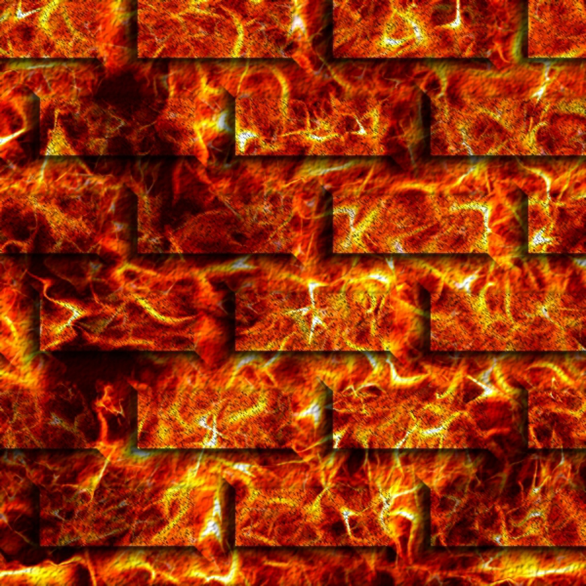 Bricks On Fire 2 Free Stock Photo - Public Domain Pictures