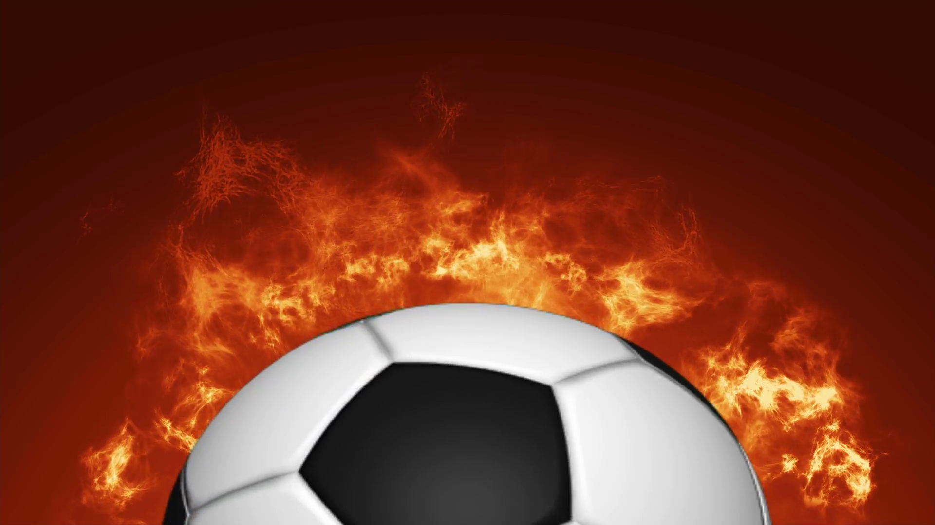 Soccer Ball on Fire Animation Motion Background - Videoblocks