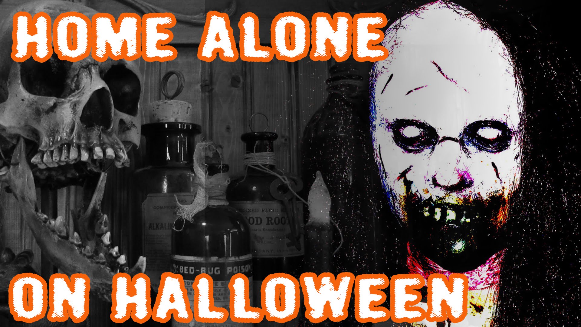 1 TERRIFYING Home Alone On Halloween Story - YouTube