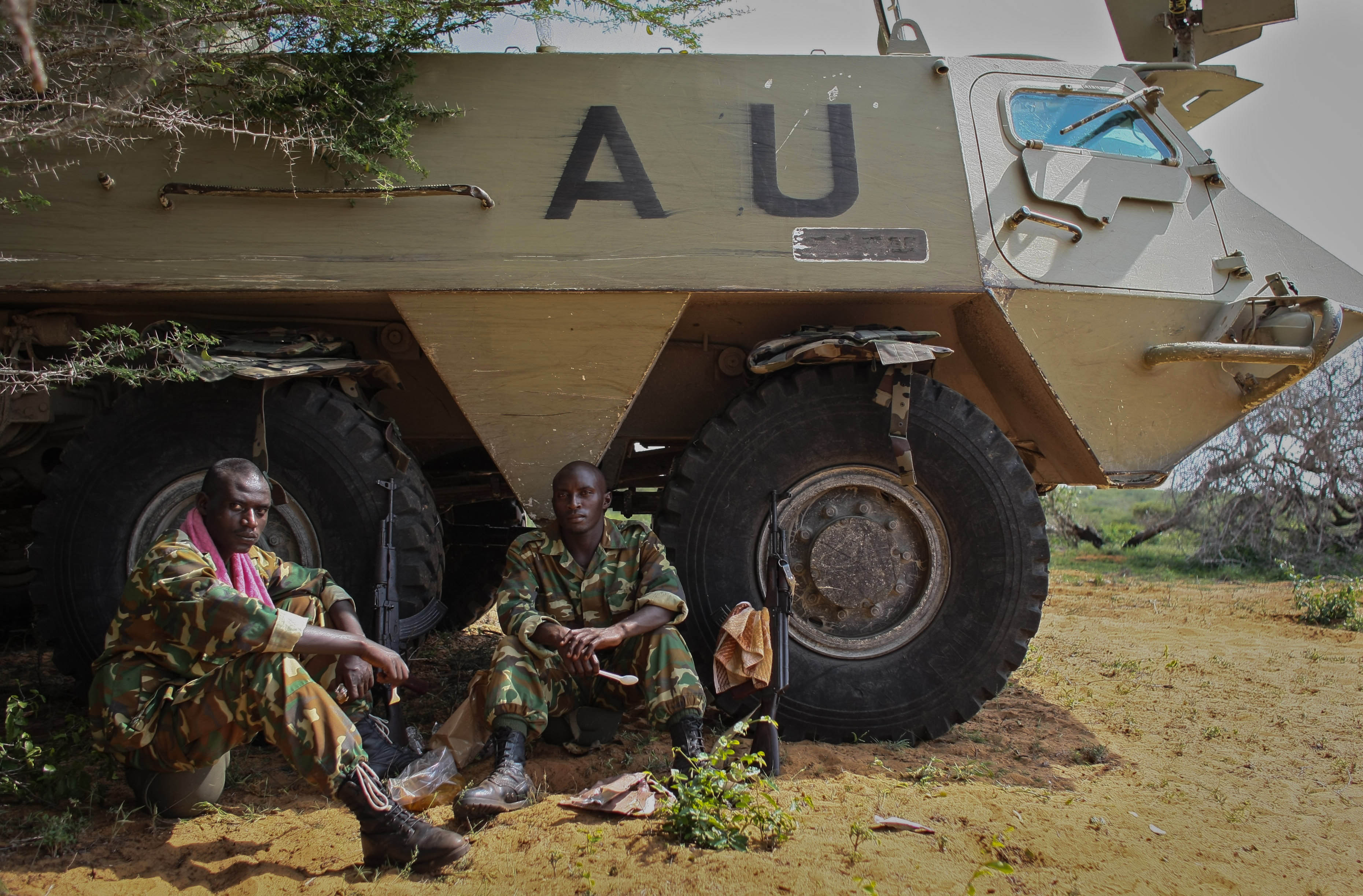 On night operations with the African Union Mission in Somalia 11, AMISOM, Army, Military, National, HQ Photo