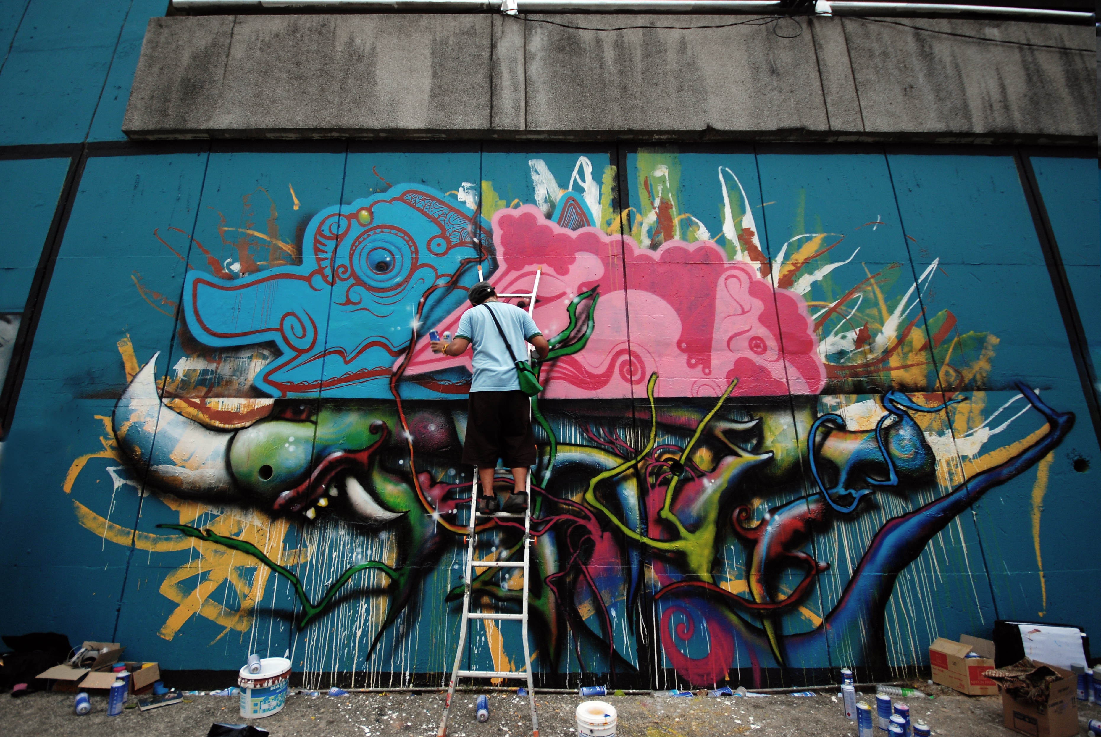 A Leap Forward For Graffiti Art in Malaysia @ Arteri