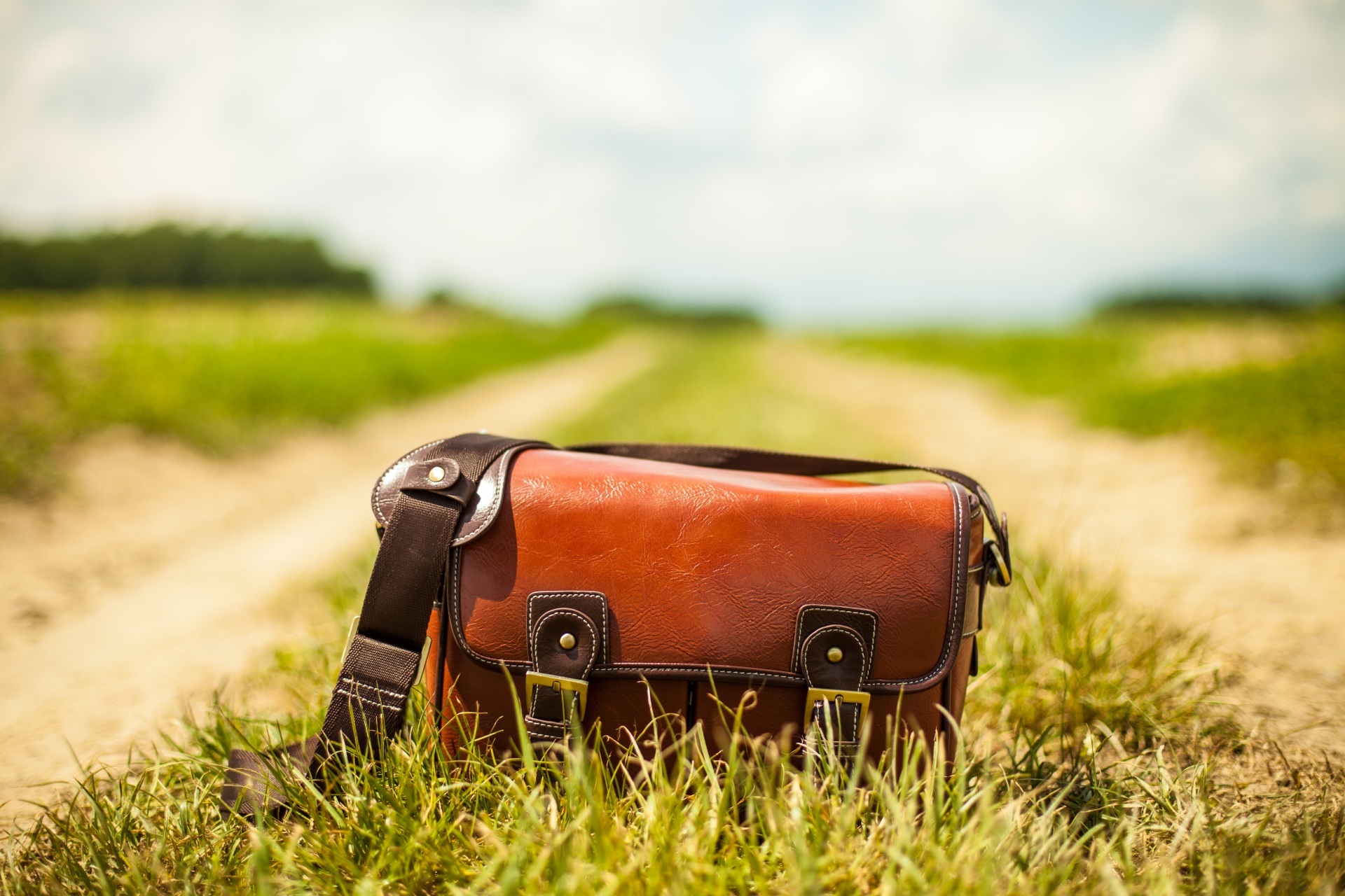 Bag On The Ground Free Stock Photo - Public Domain Pictures