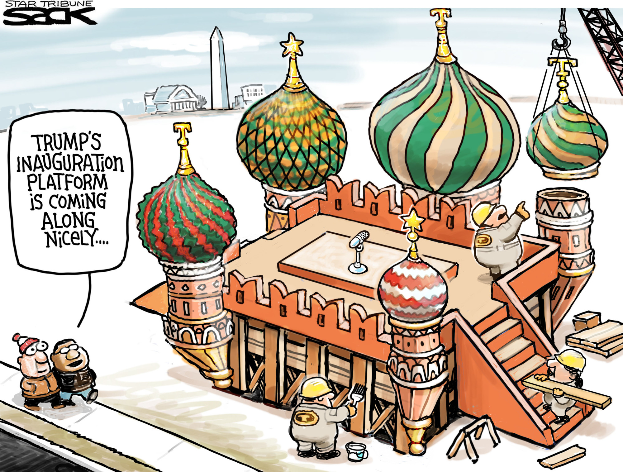 Sack cartoon: The onion domes of Washington, D.C. - StarTribune.com