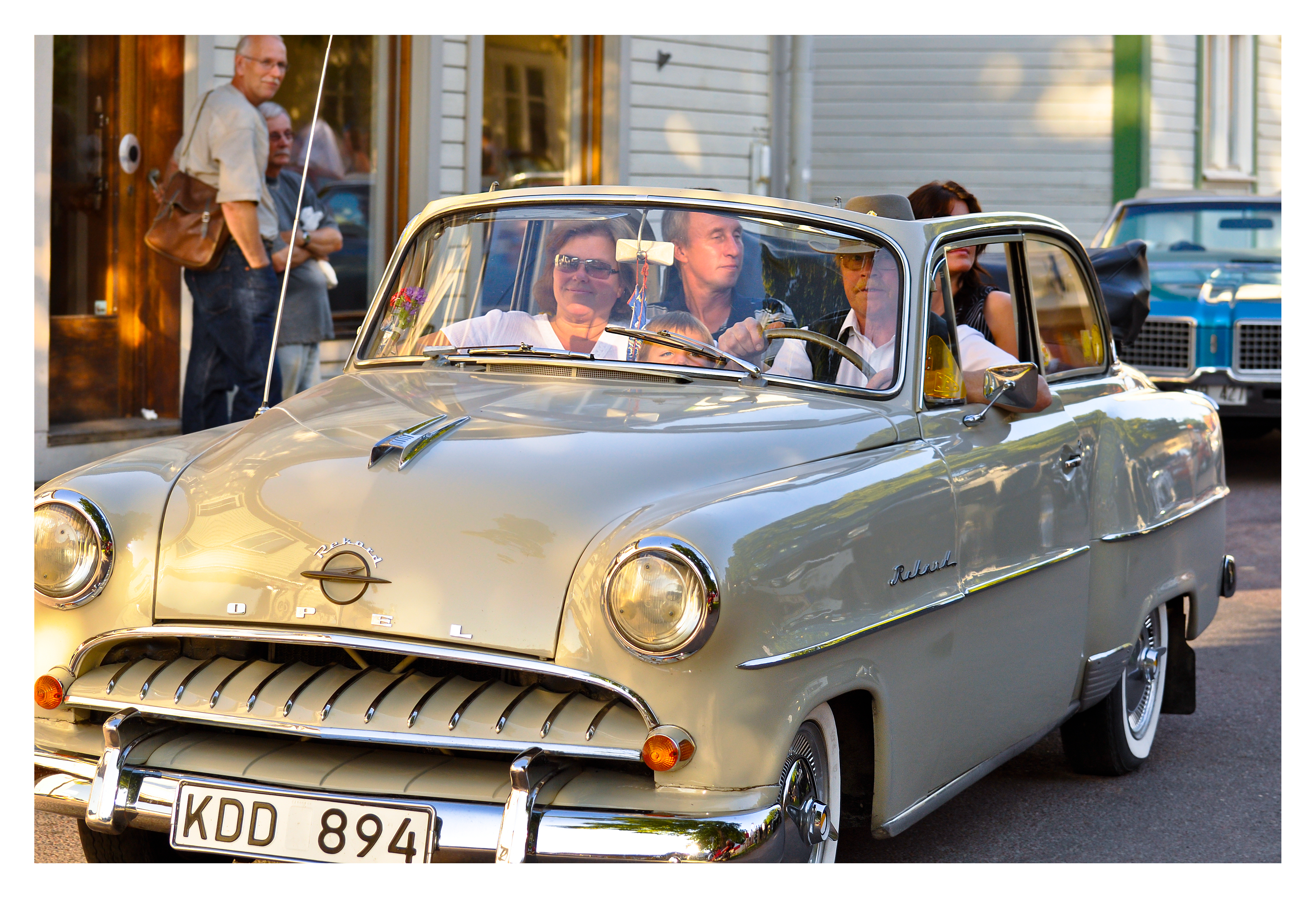 Opel rekord cabriolet 1955 photo