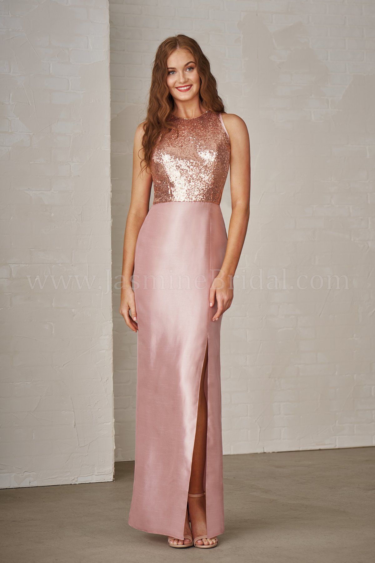 Jasmine Bridal | Jasmine Bridesmaids Style P206012 in Copper Rose ...