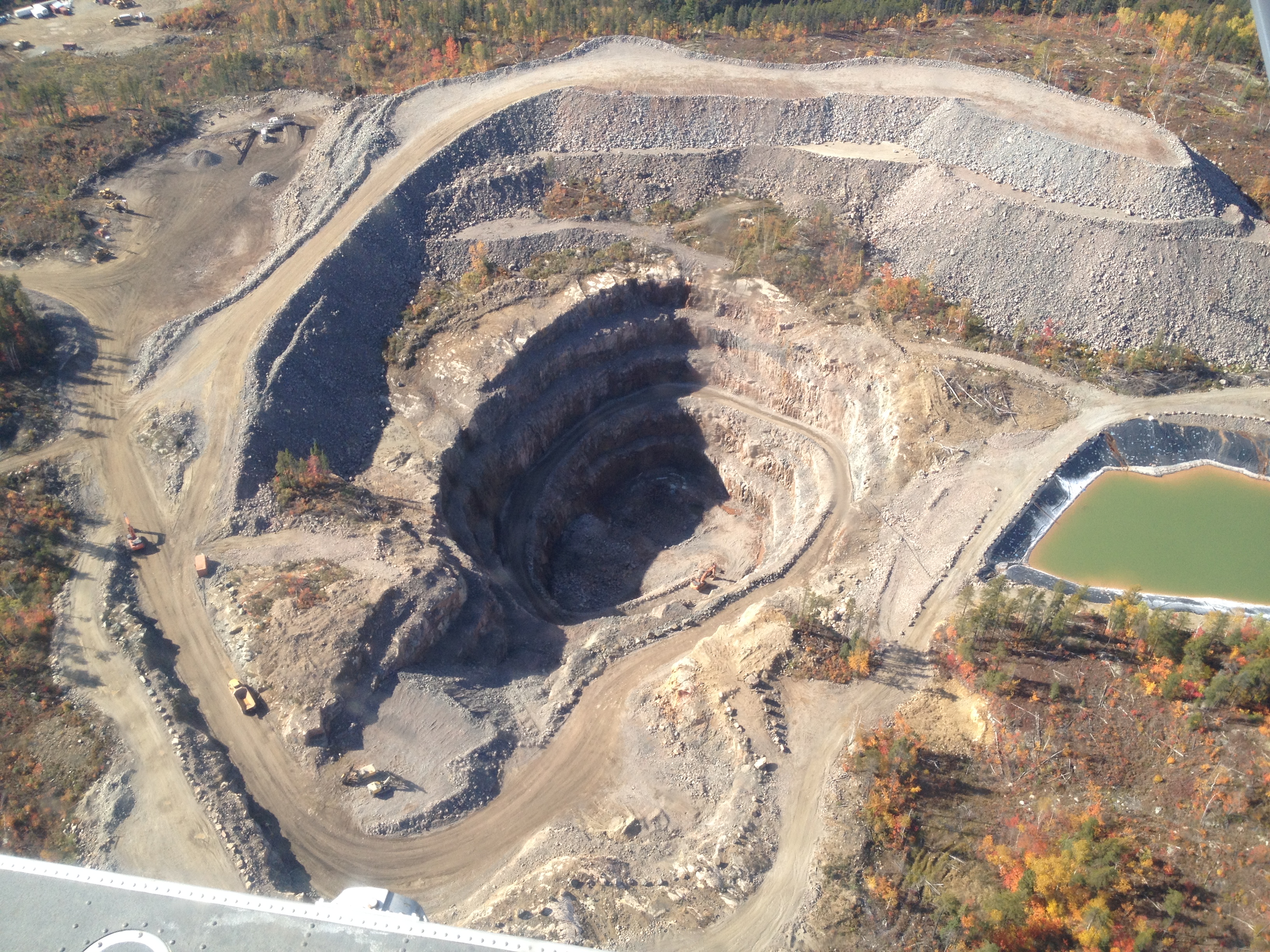 Wallbridge Mining Company Limited - Broken Hammer Open Pit Mine (in ...