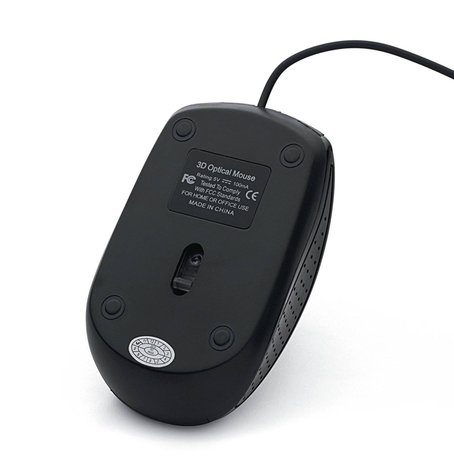 Amazon.com: Verbatim Optical Mouse - Wired with USB Accessibility ...