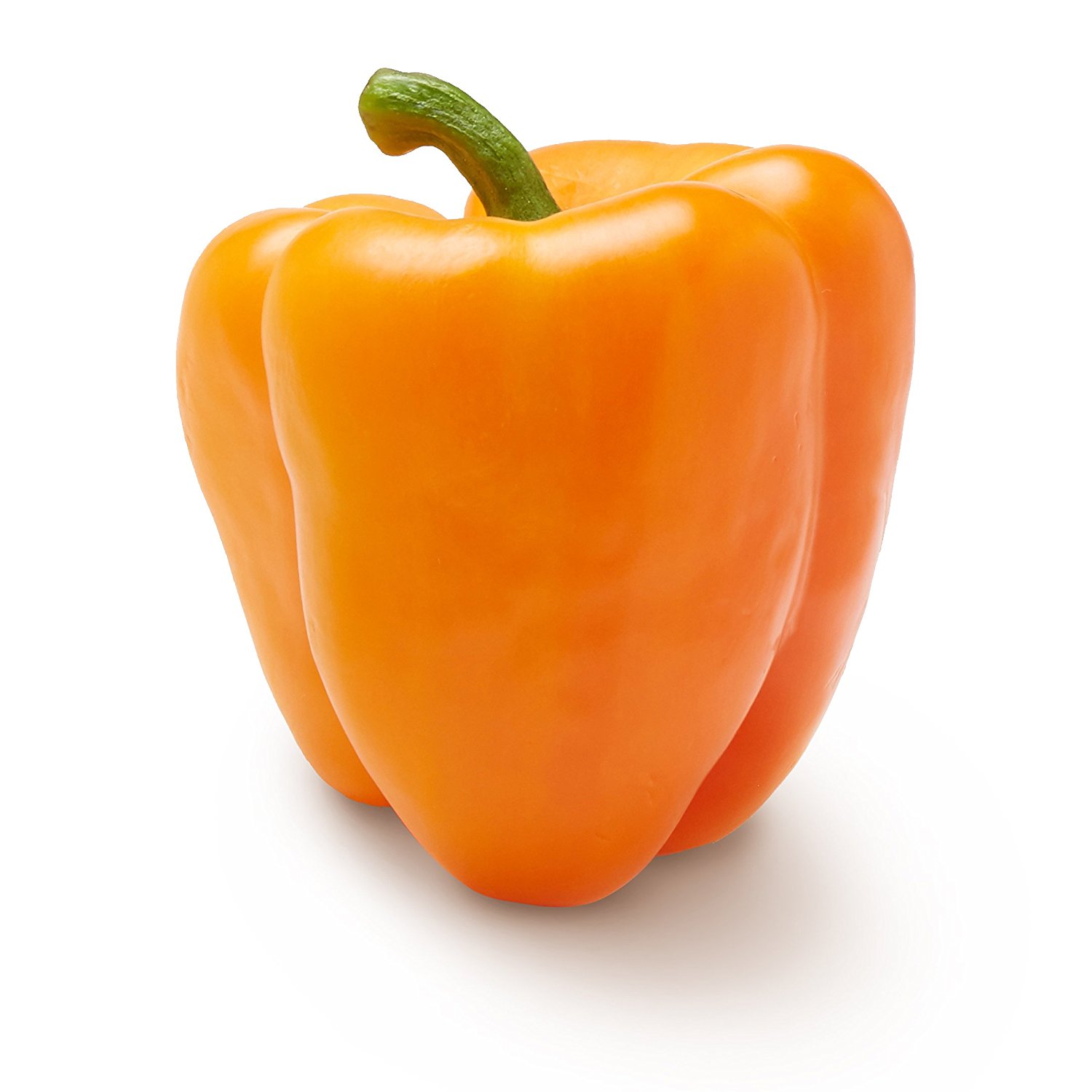 Orange bell pepper photo