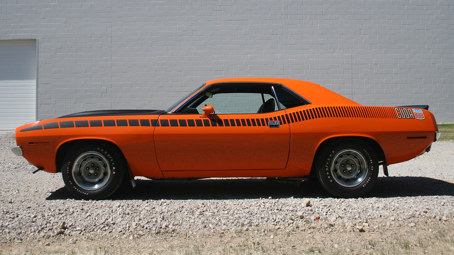 Muscle Cars USA Plymouth Barracuda classic orange wallpaper ...