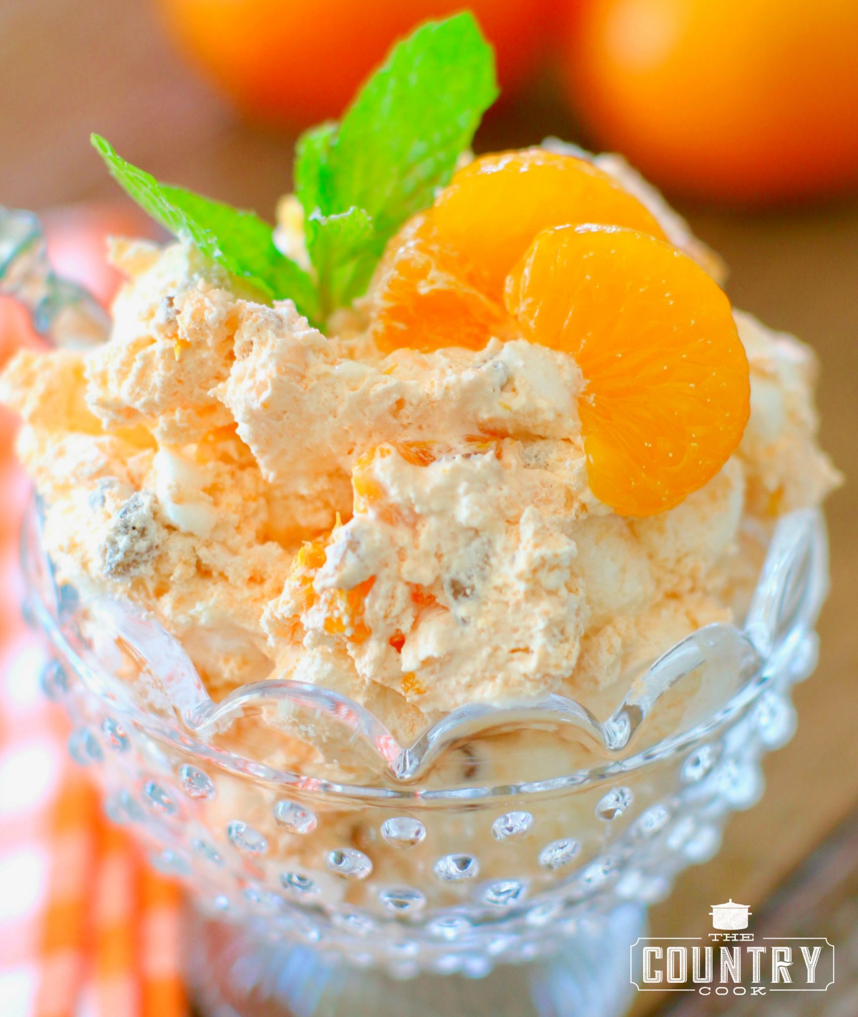 Weight Watchers Orange Fluff - The Country Cook