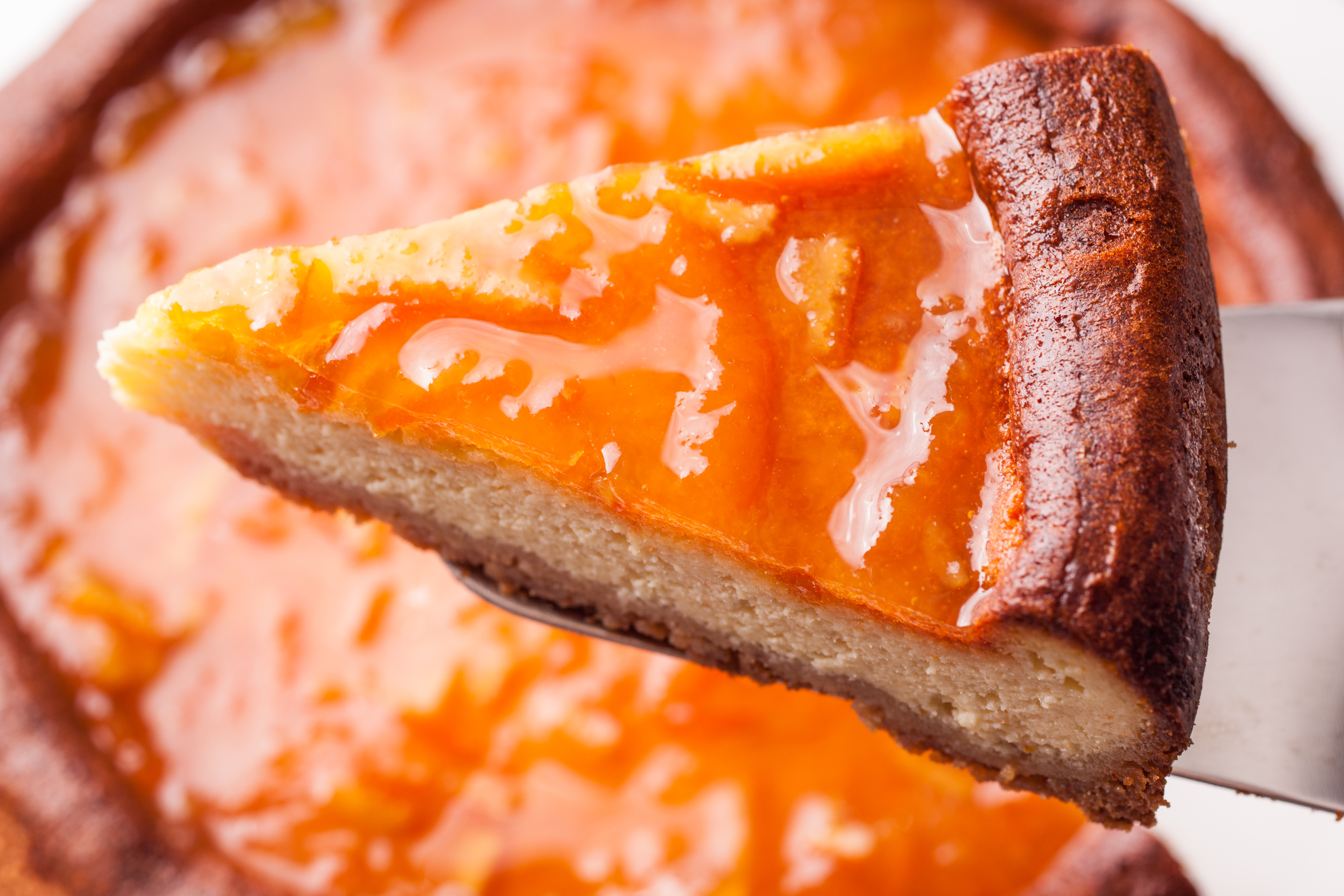 Ricotta Cheesecake with Blood Orange Marmalade Recipe - Chowhound