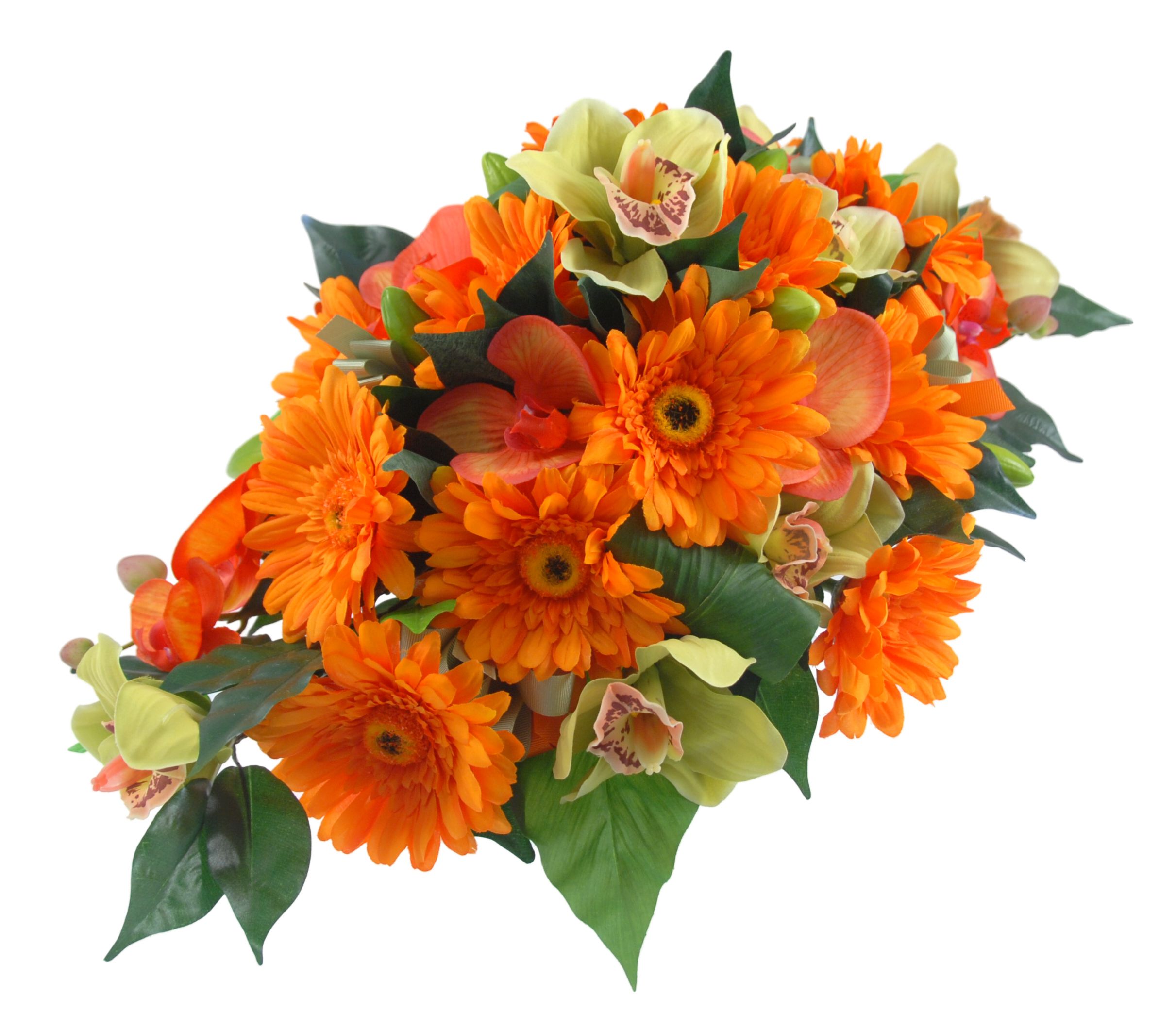 purple and orange flower arrange wedding table - Google Search ...