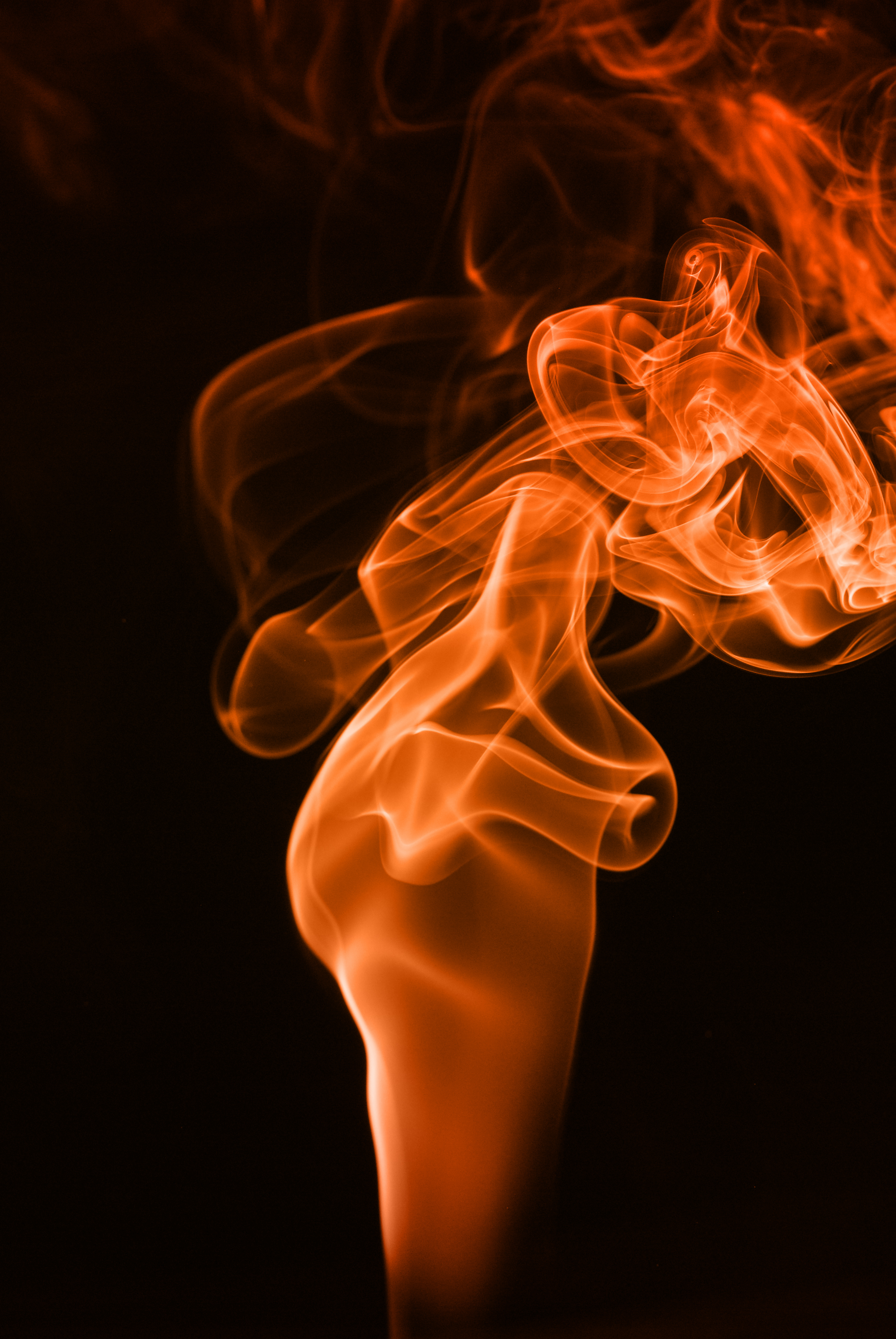 Orange Smoke by CrystalSly on DeviantArt