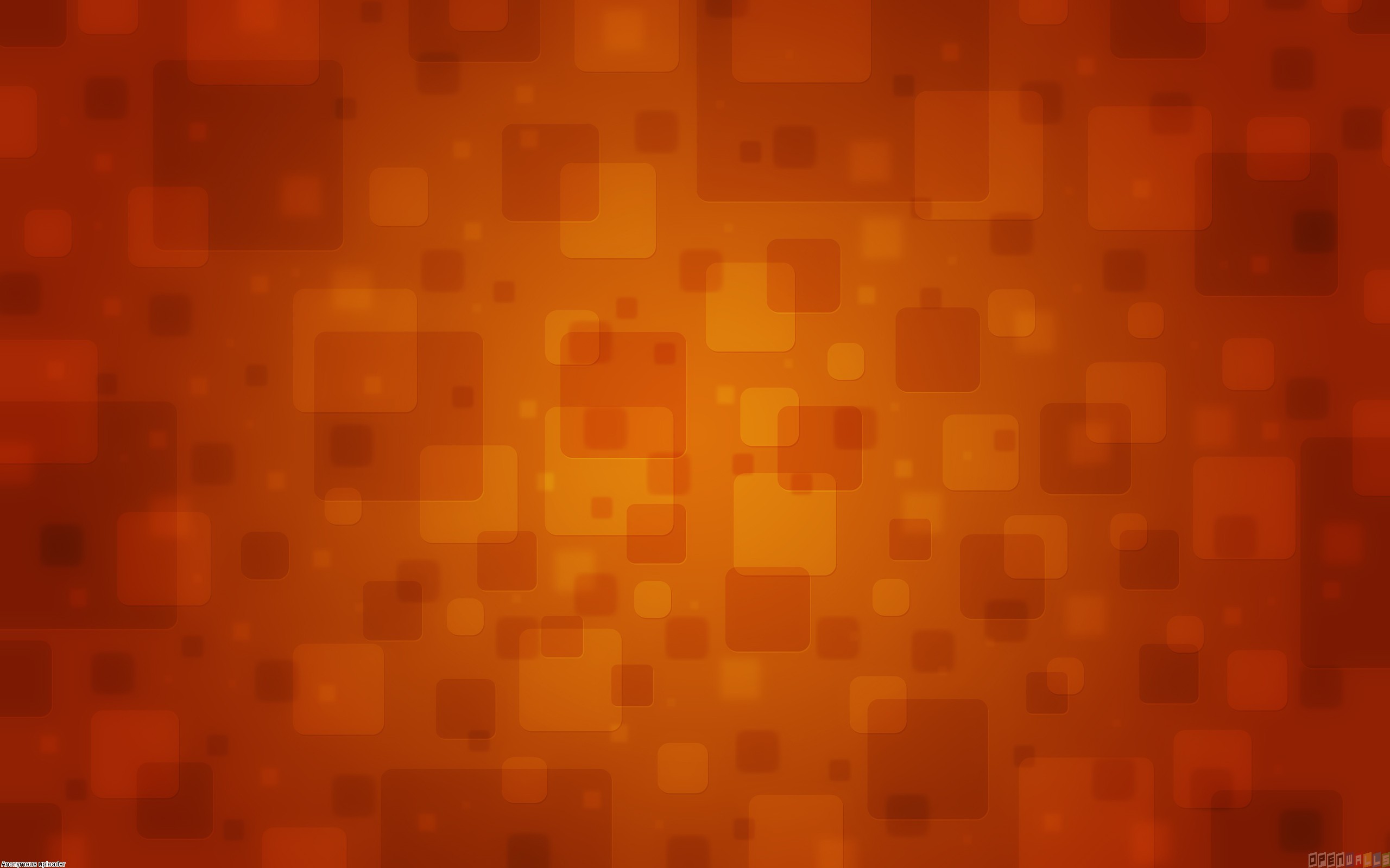 Orange squares wallpaper #5553 - Open Walls