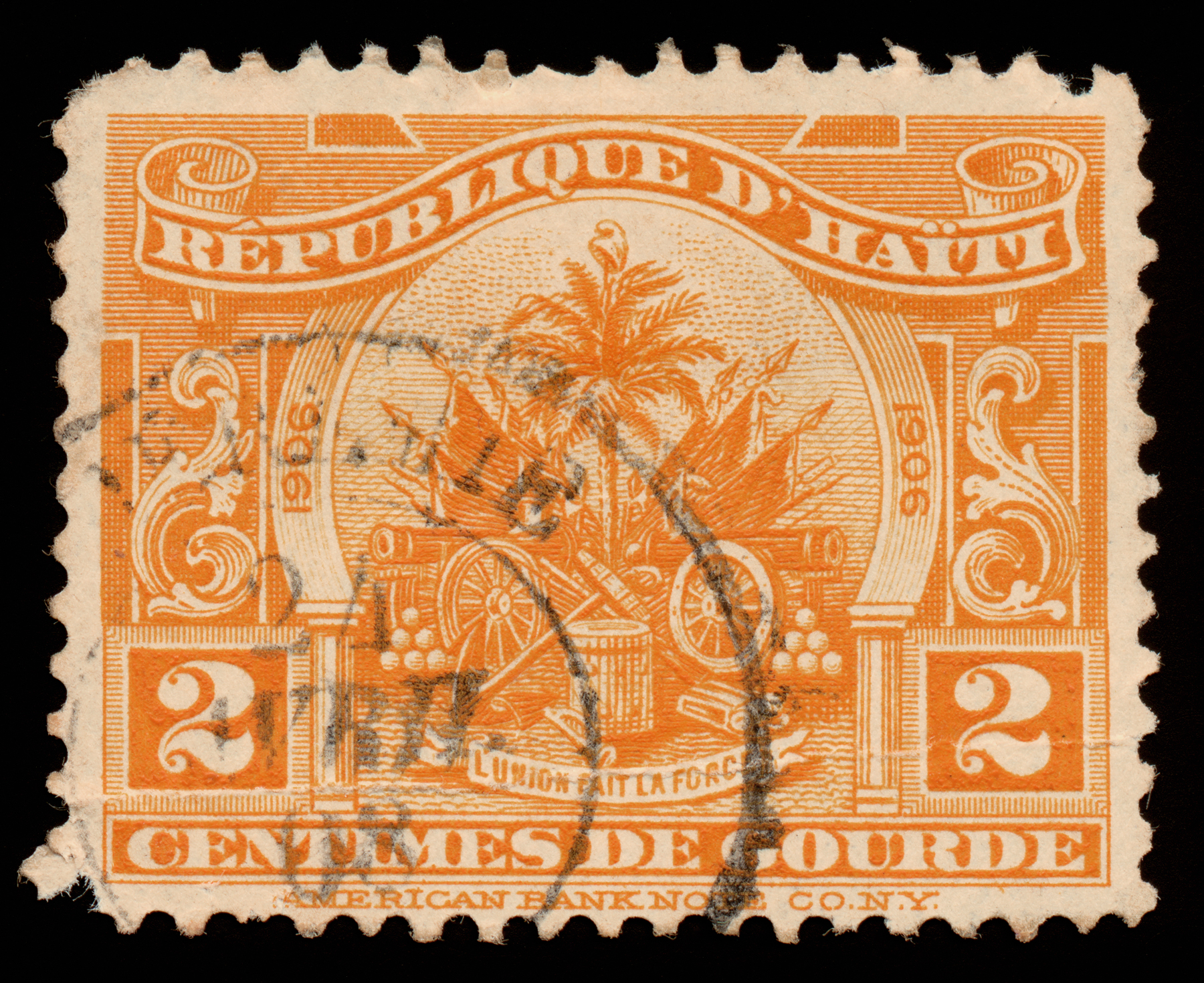 Orange State Arms Stamp, 2, Postal, Republique, Republic, HQ Photo
