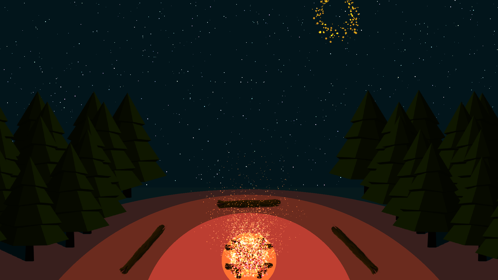 Midnight Bonfire by Orbi