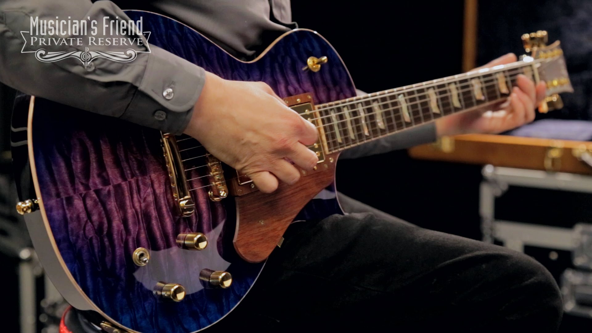 ESP Custom Eclipse Solid Body Electric Guitar, Orchid Purple ...