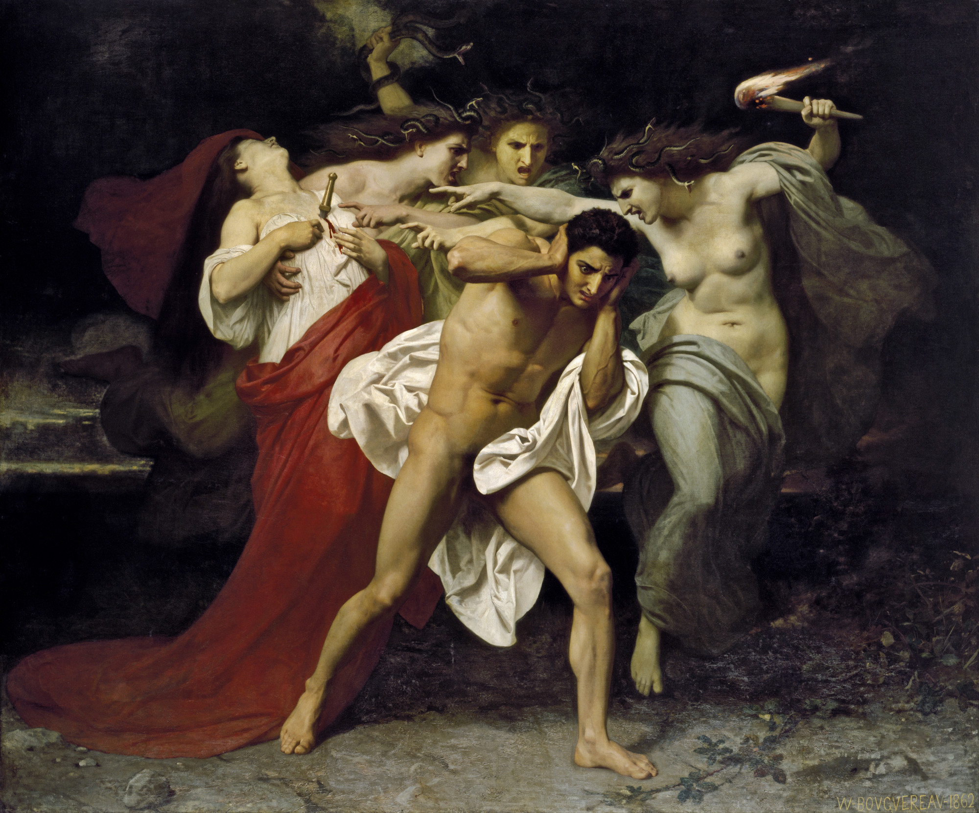 Orestes Pursued by the Furies | Chrysler Museum of Art | Buy Prints ...