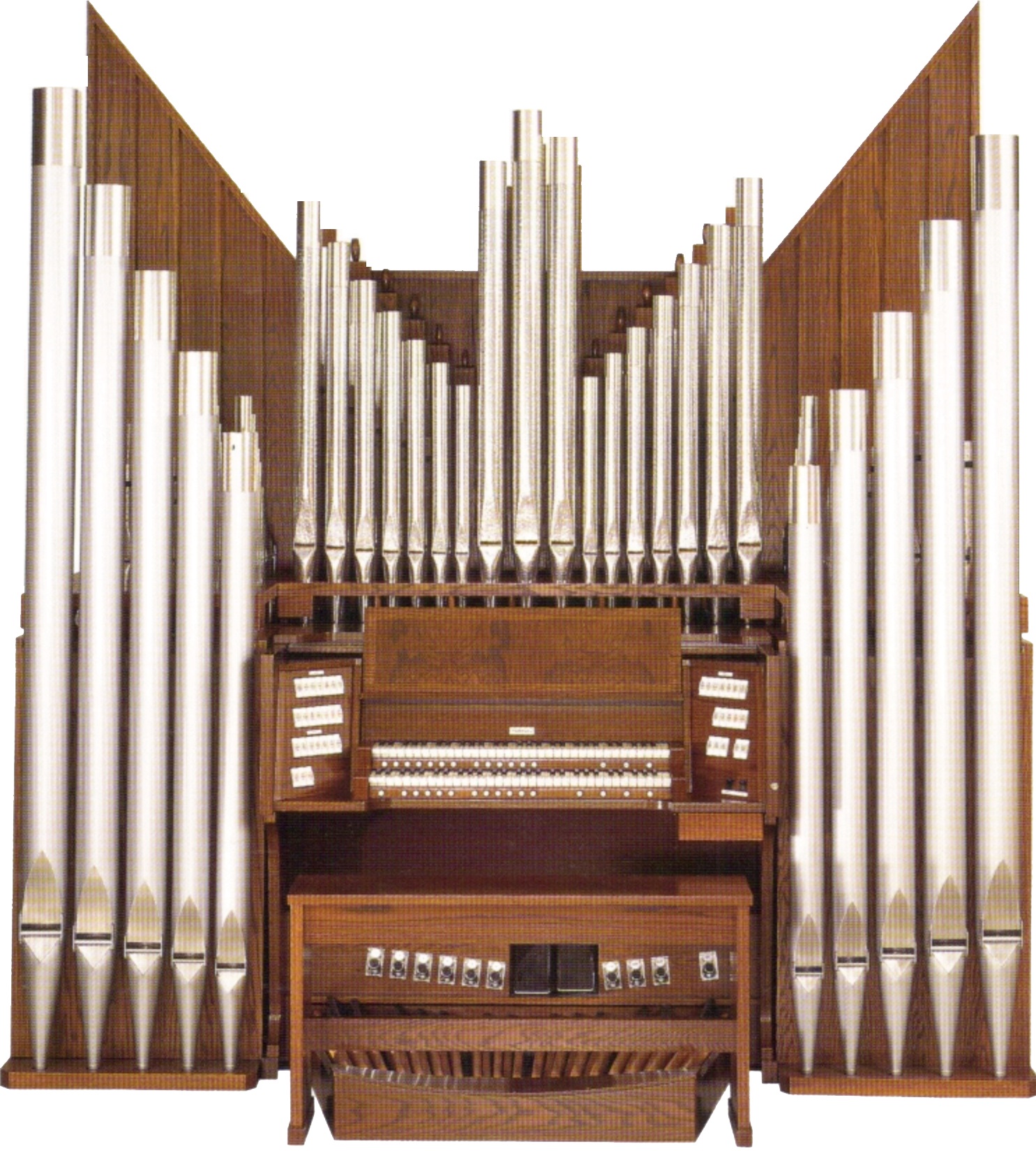 Органный клавишный духовой музыкальный инструмент