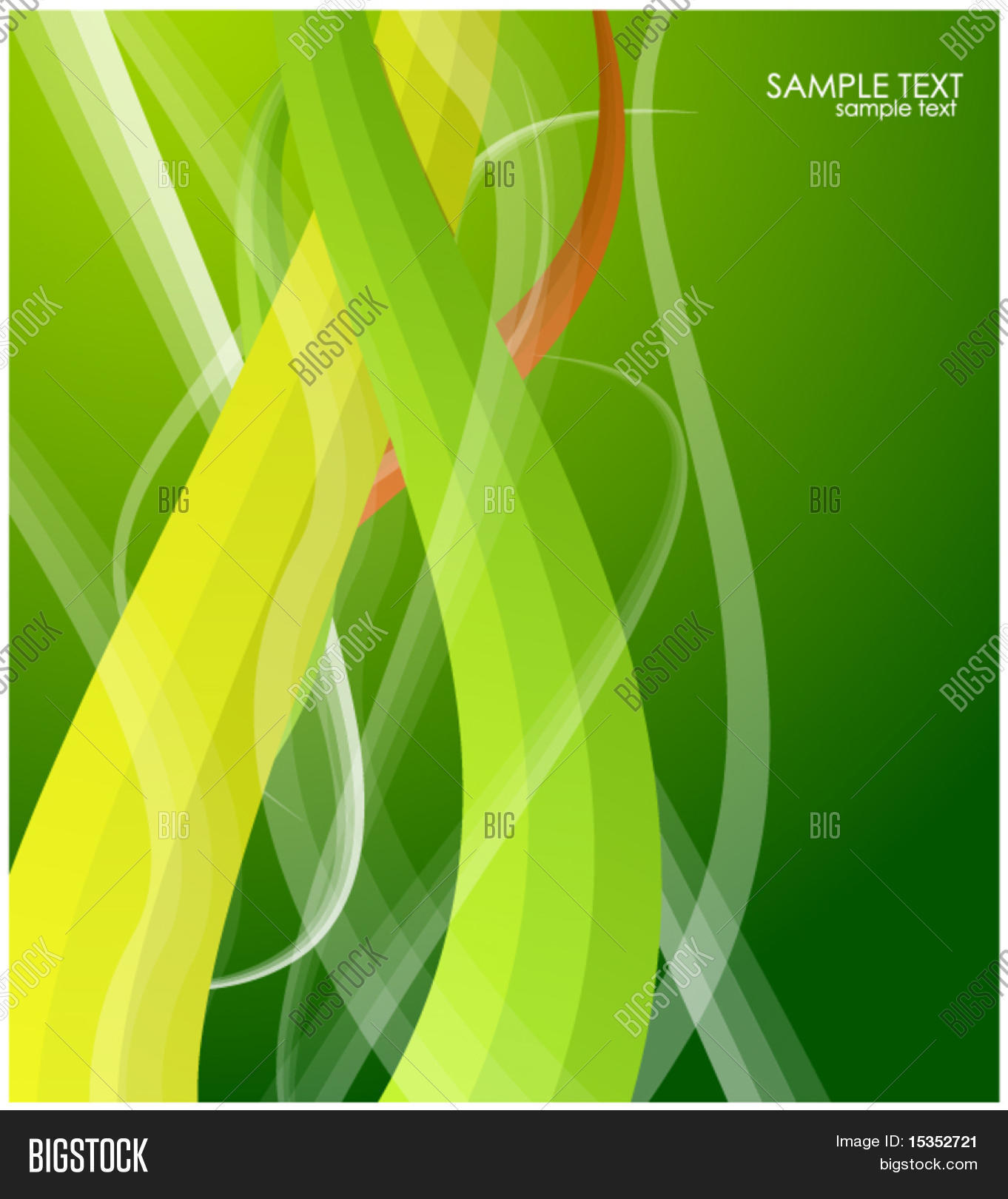 Green Deep Organic Background Vector & Photo | Bigstock