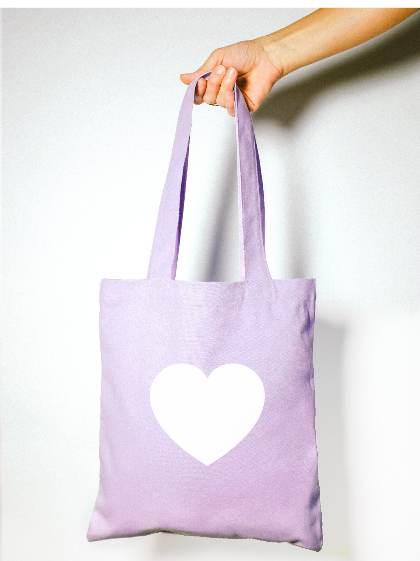 Custom Heart - Organic Purple Kids Tote – The Awesome Company