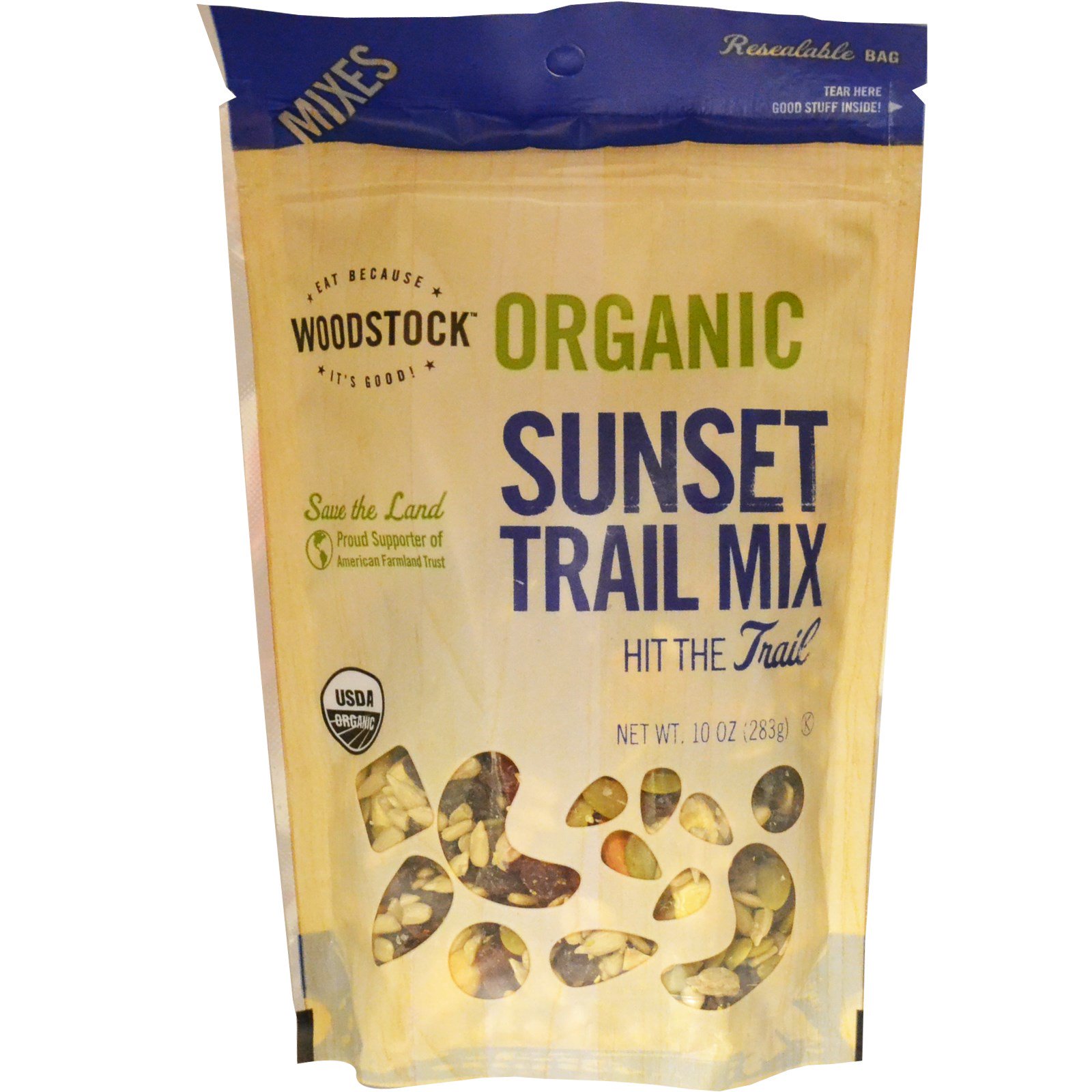 Woodstock, Organic, Sunset Trail Mix, 10 oz (283 g) - iHerb.com