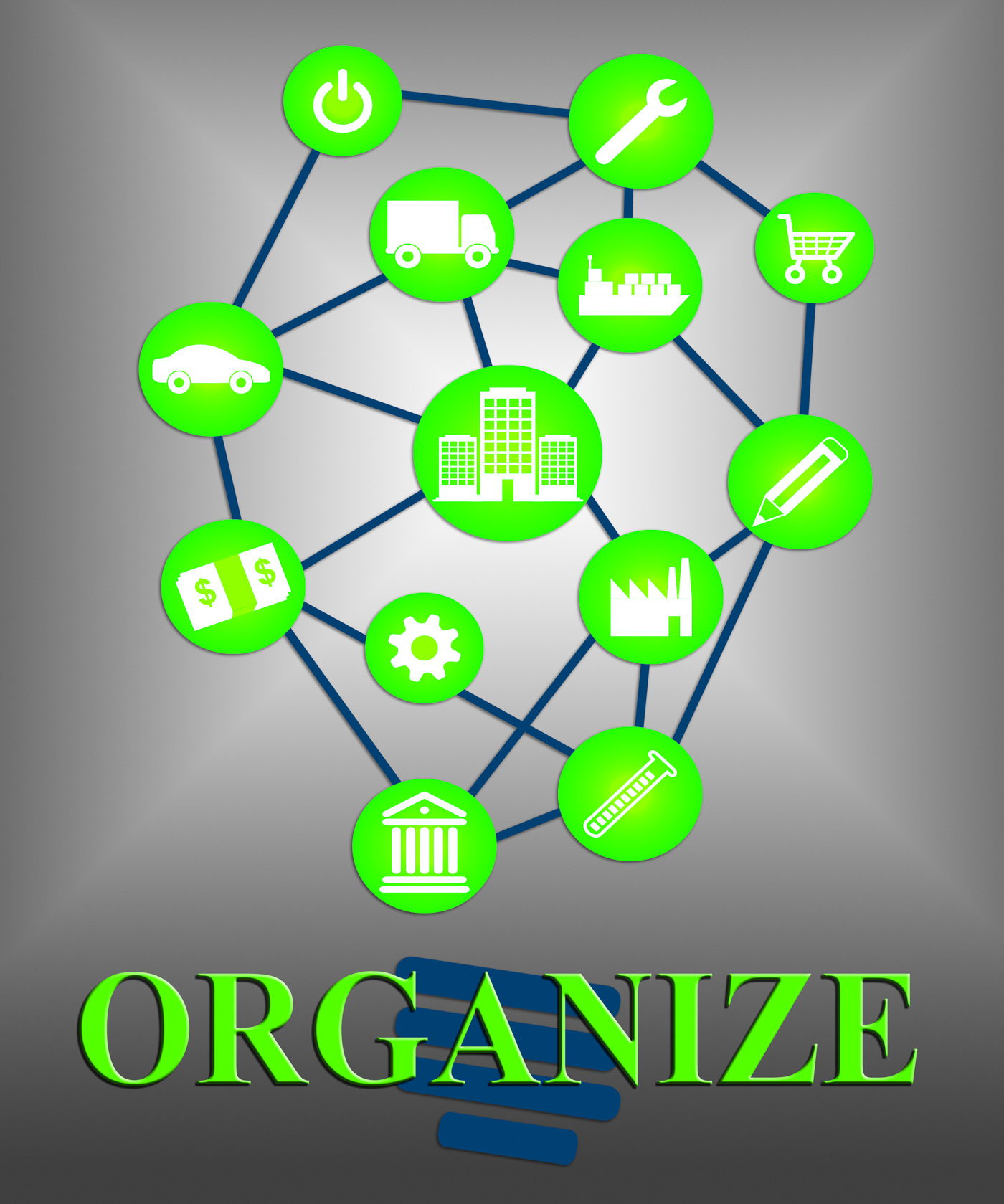 Organize ideas means managed manage and consider photo