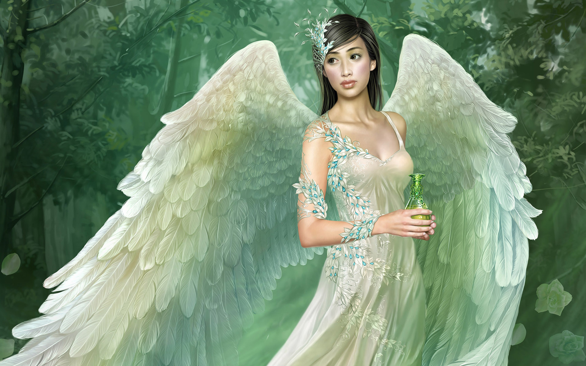Oriental angel photo