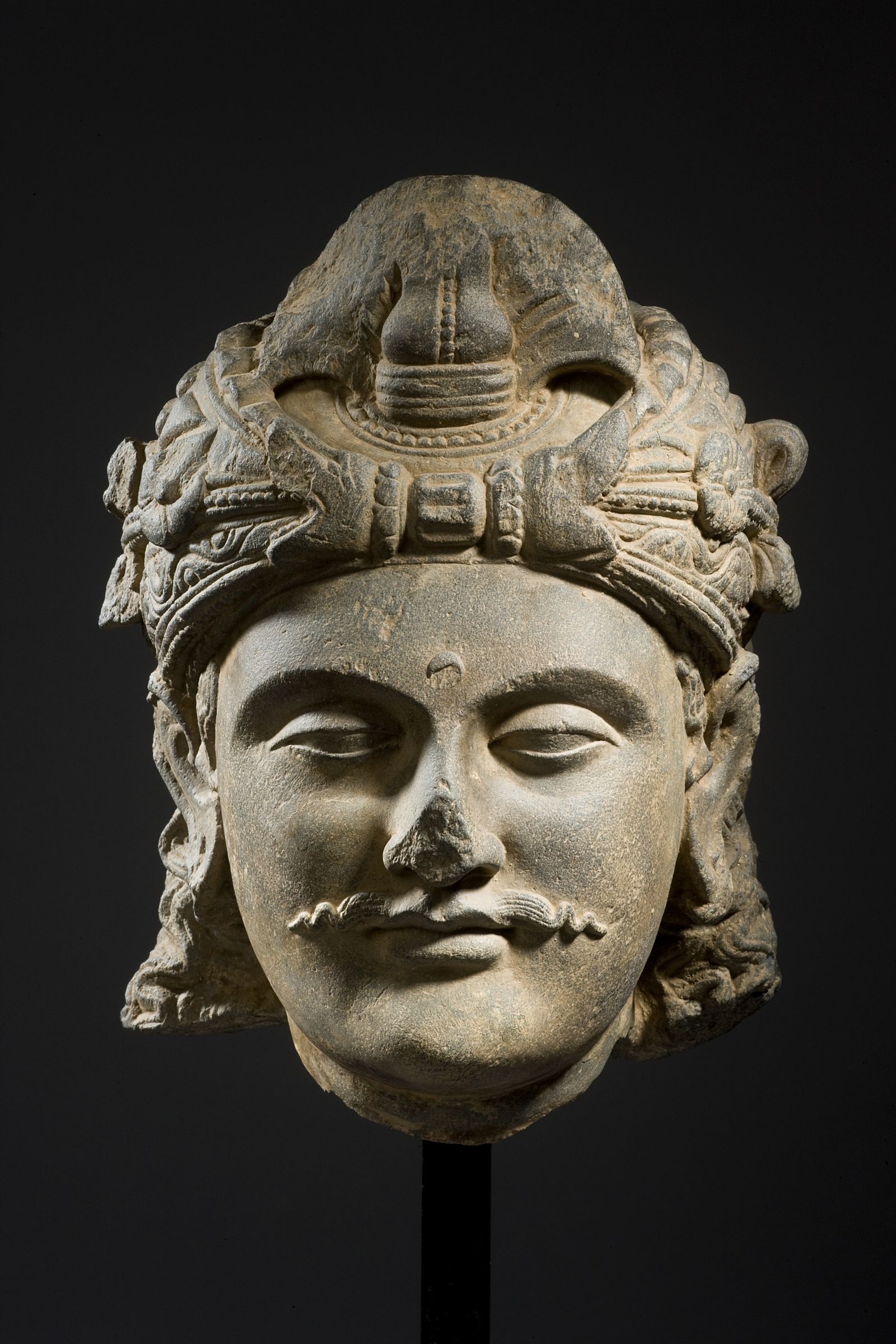 A&J Speelman Oriental Art | Indian | Gandhara | A grey schist stone ...