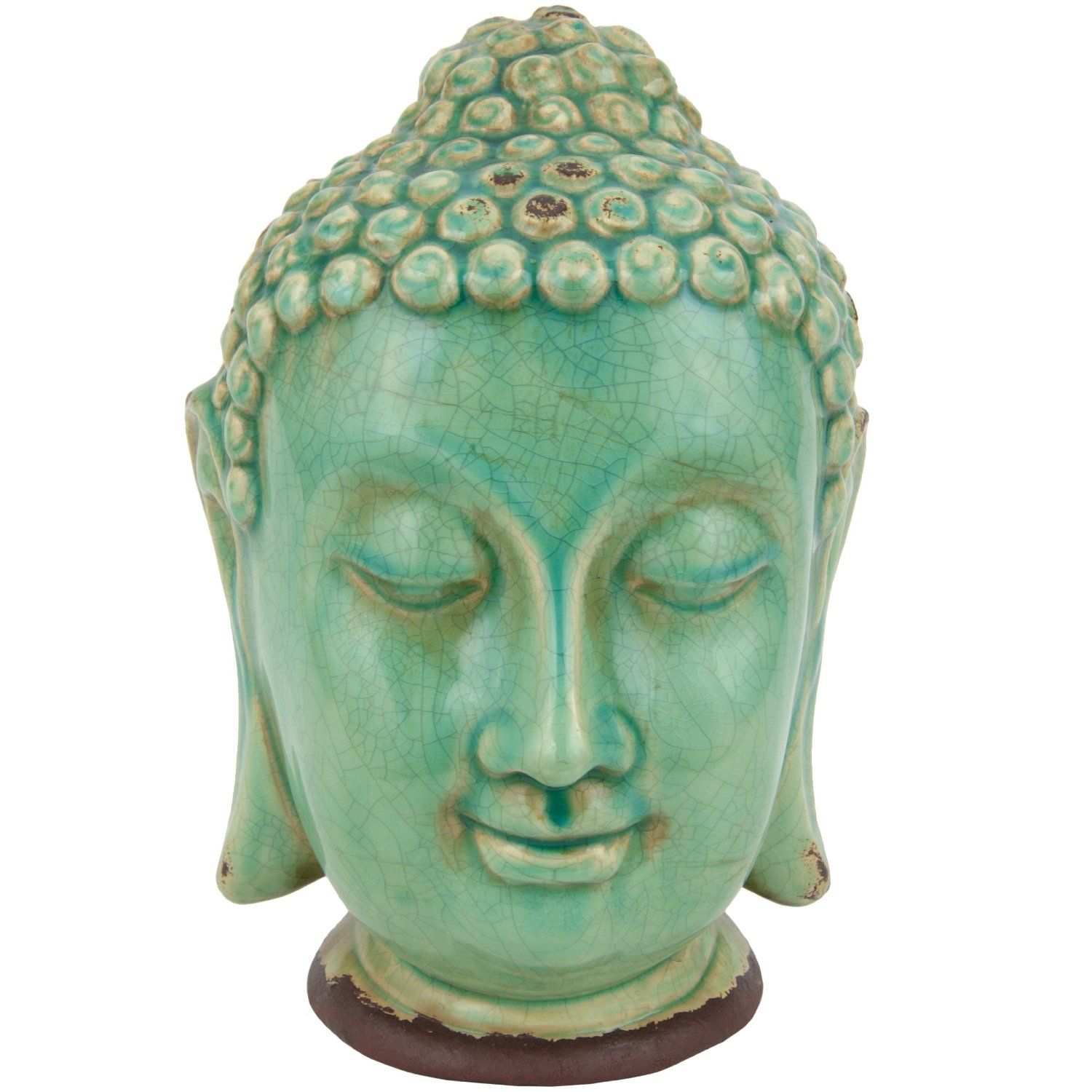 Oriental Furniture Thai Buddha Head Statue, 10-Inch: Amazon.ca: Home ...