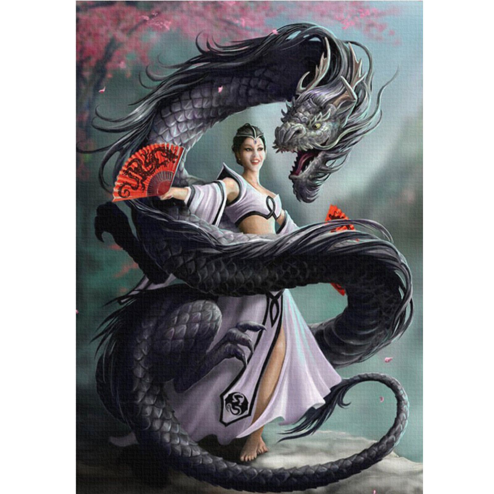 Dragon Dancer Anne Stokes Wall Plaque Gothic Oriental Fantasy Art ...