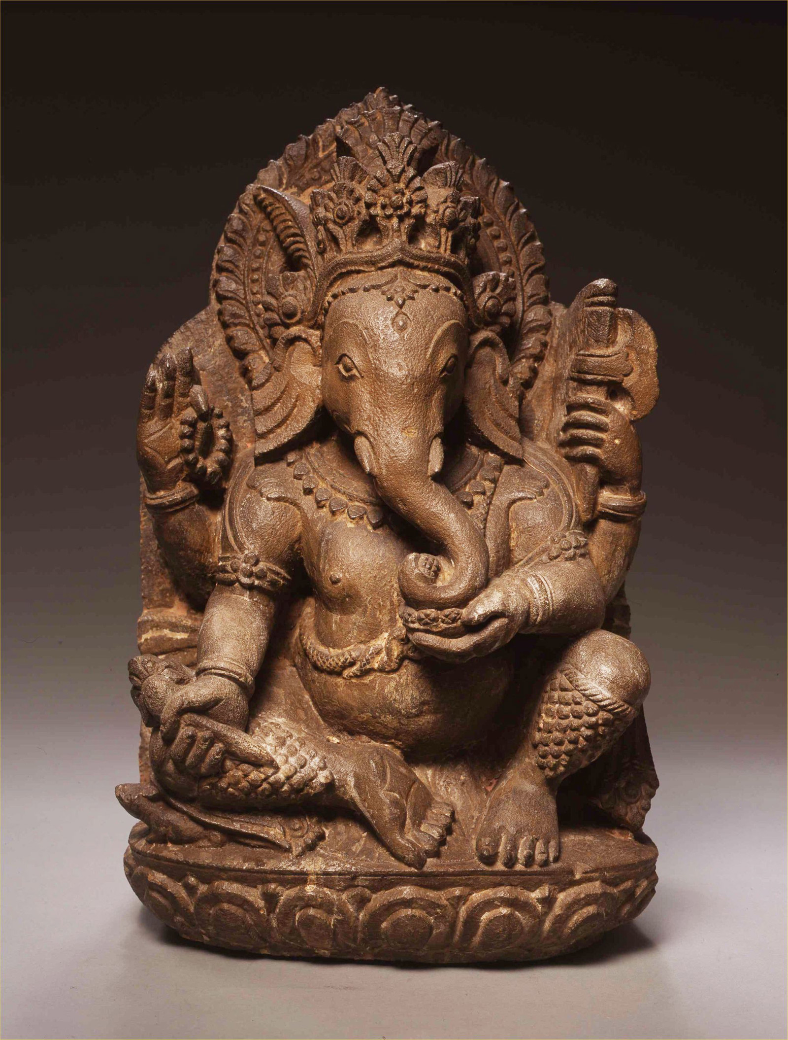 A&J Speelman Oriental Art | Himalayan | Works of Art | A stone Ganesh