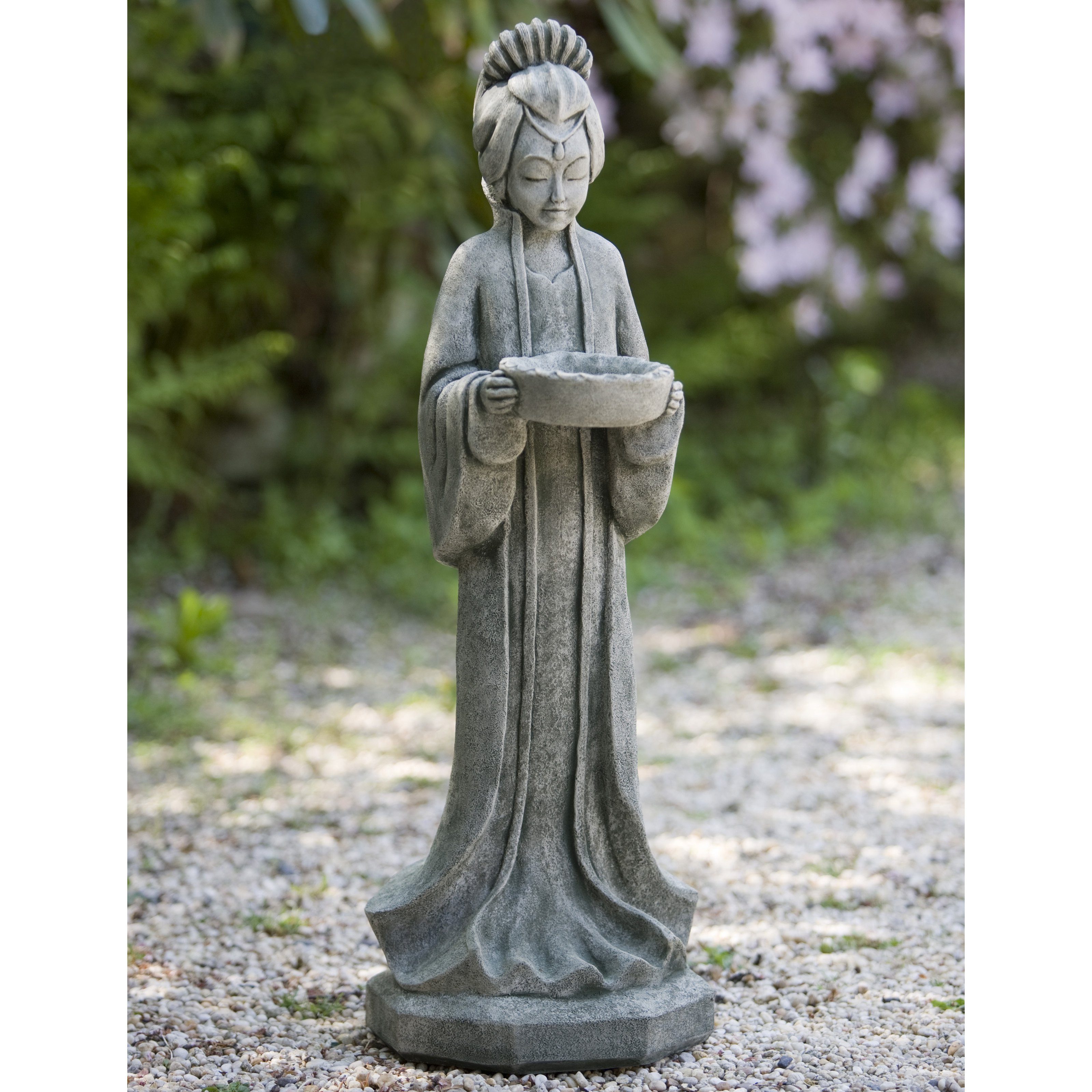 Campania International Nobility Oriental Woman Cast Stone Garden ...