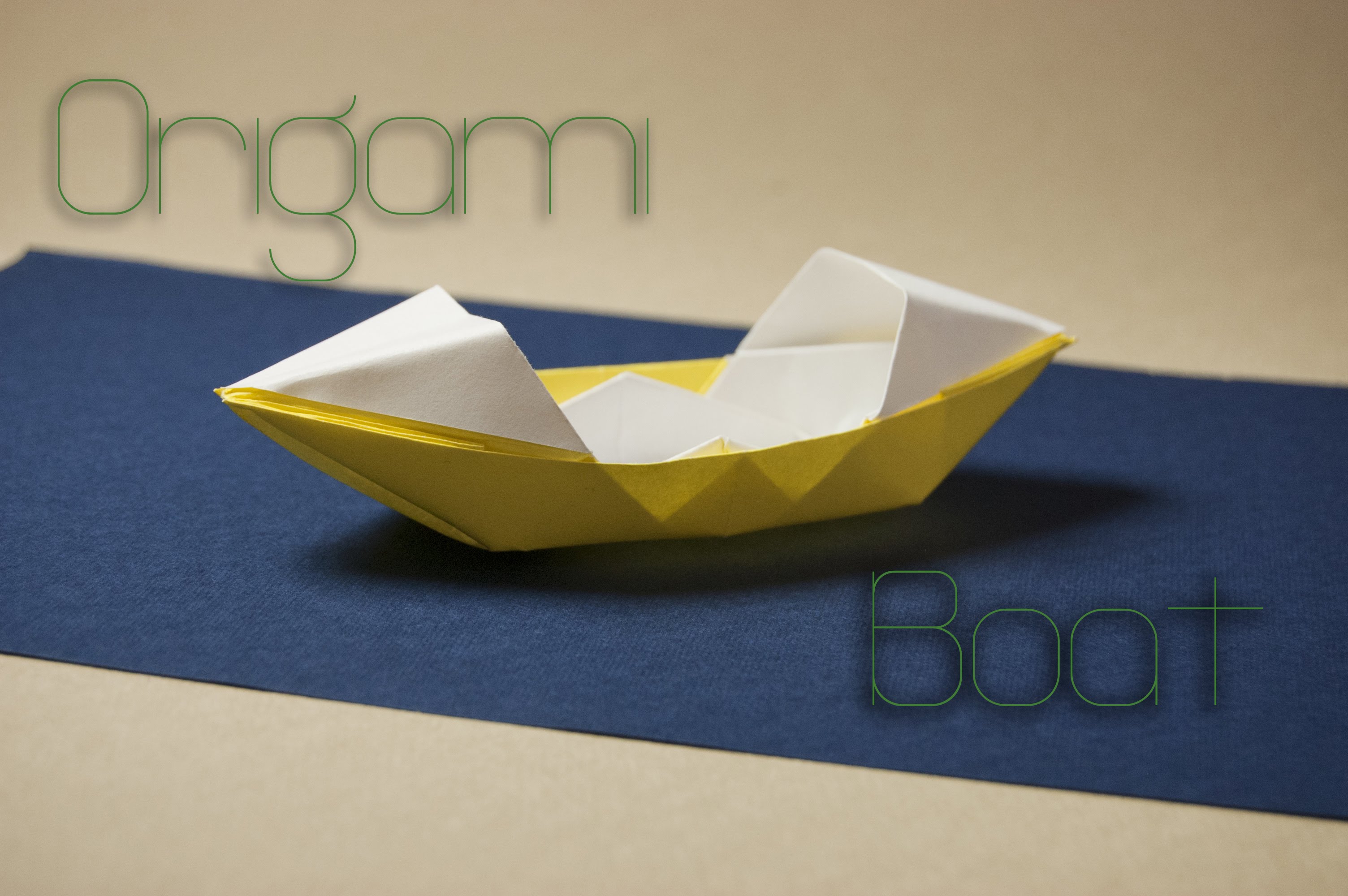 How to make an origami boat | Paper ship - YouTube