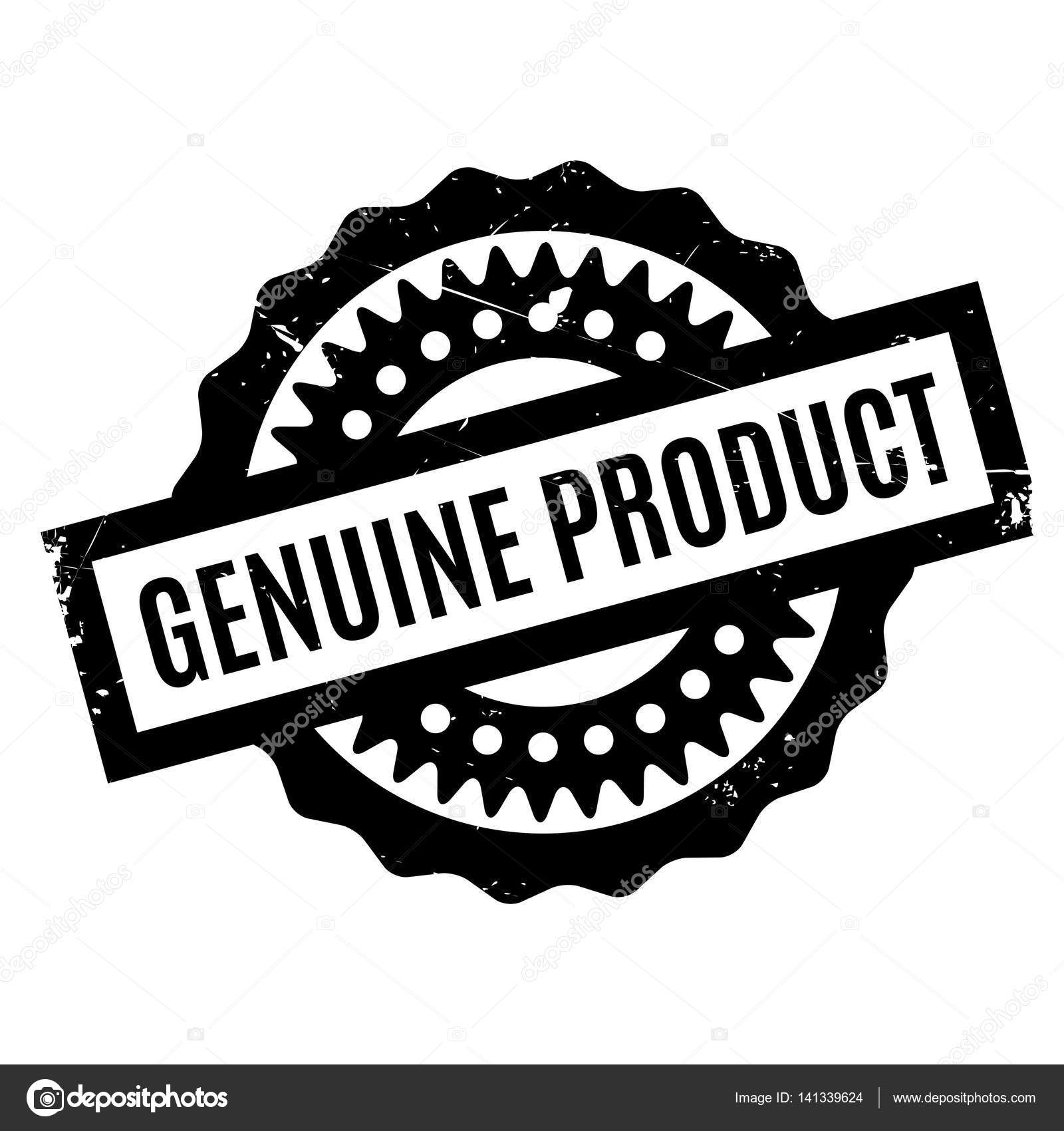 Genuine Product rubber stamp — Stock Vector © lkeskinen0 #141339624
