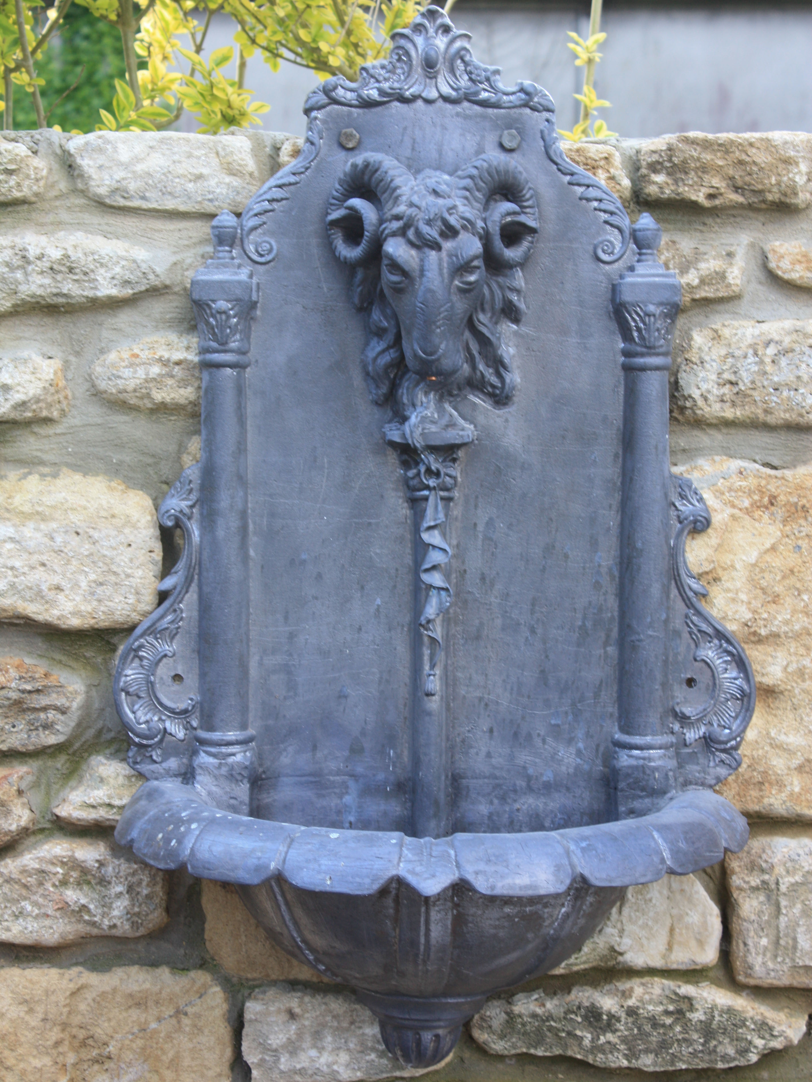 Old School Lead Work - Lead Fountains / Decorative Well Pumps ...