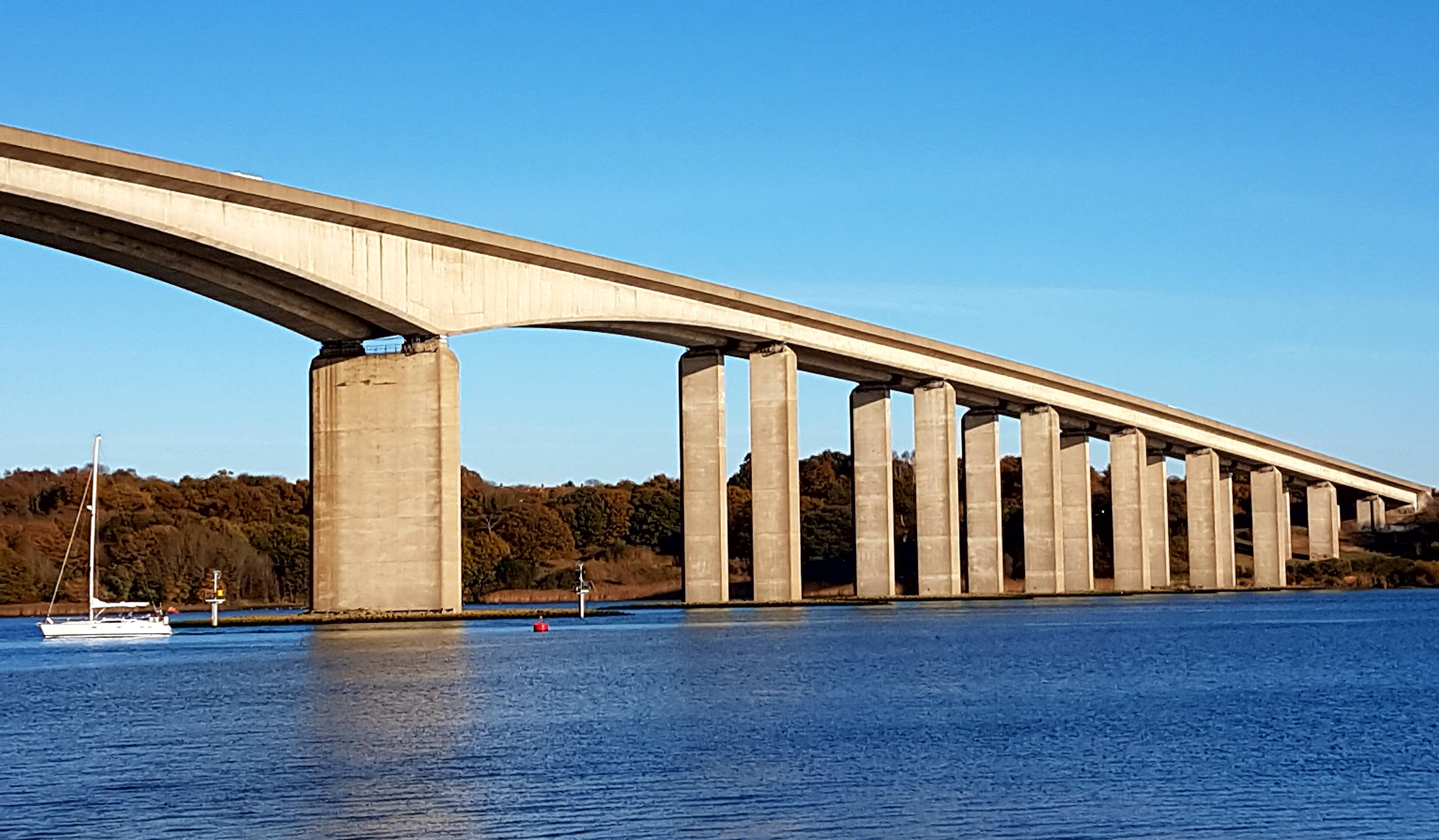 The Orwell Bridge on a fine November morning. | MOTORHOMENEWS