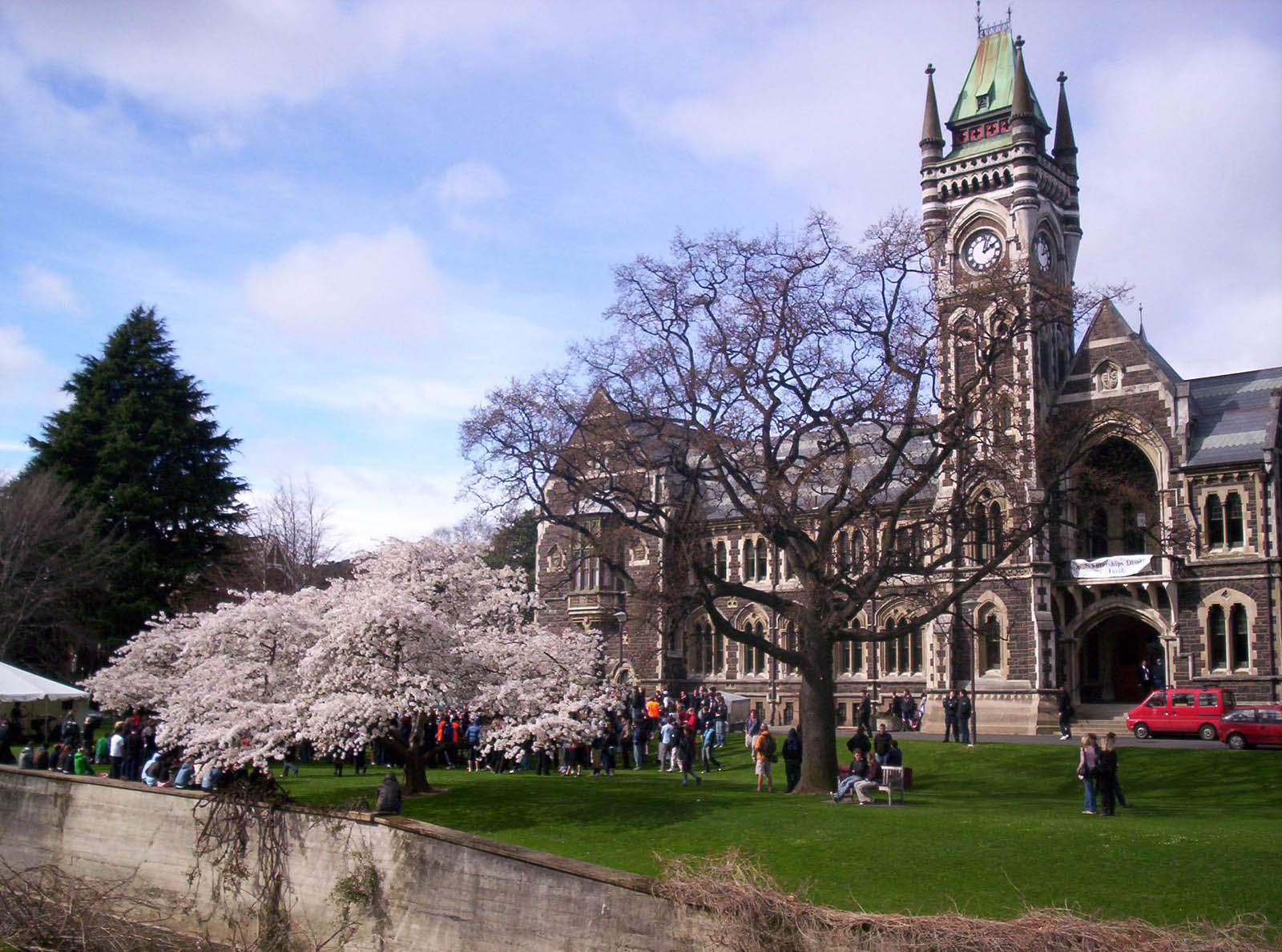 Otago university students protest photo