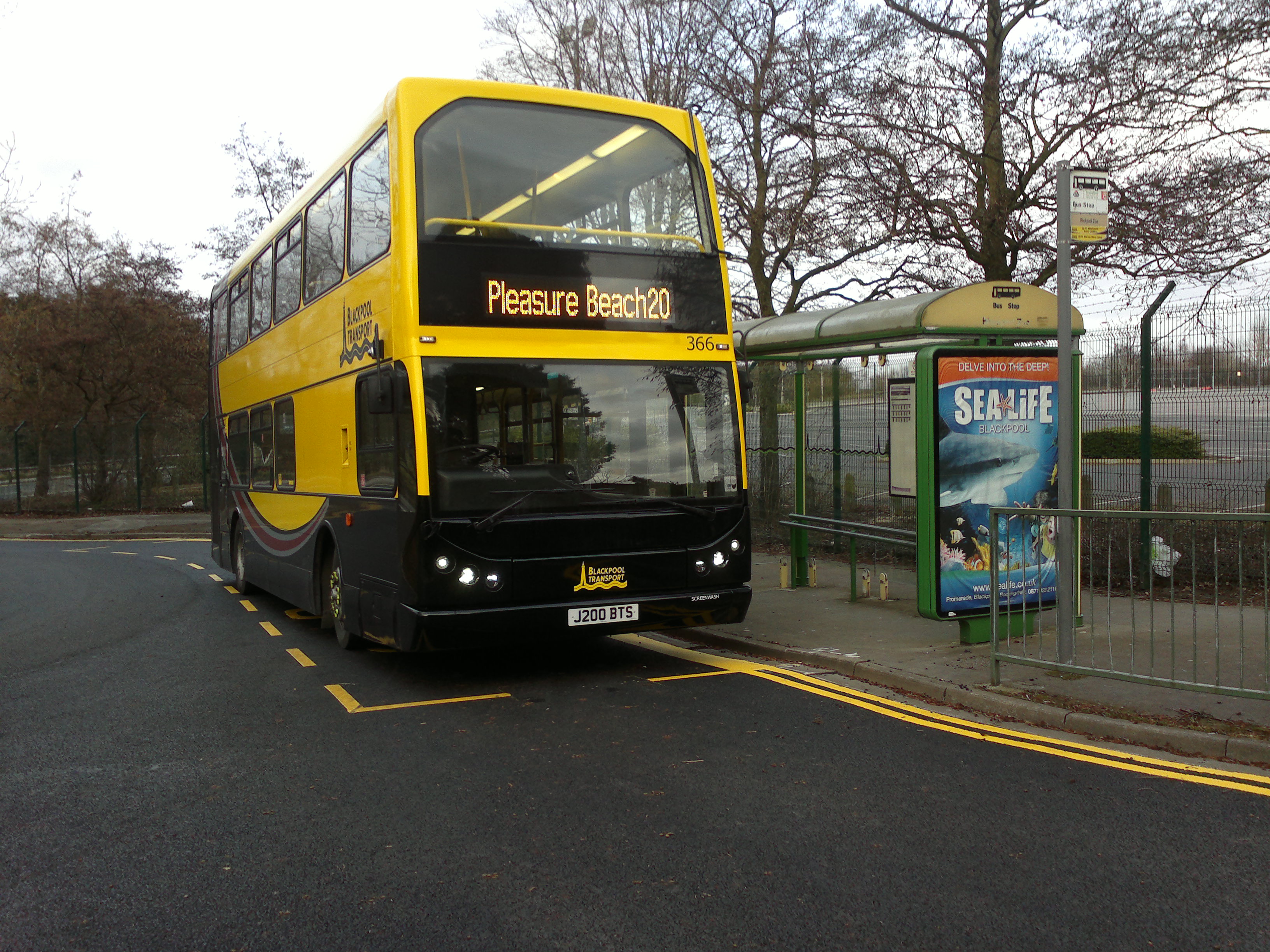 Out with/in with (blackpool transport 366) photo