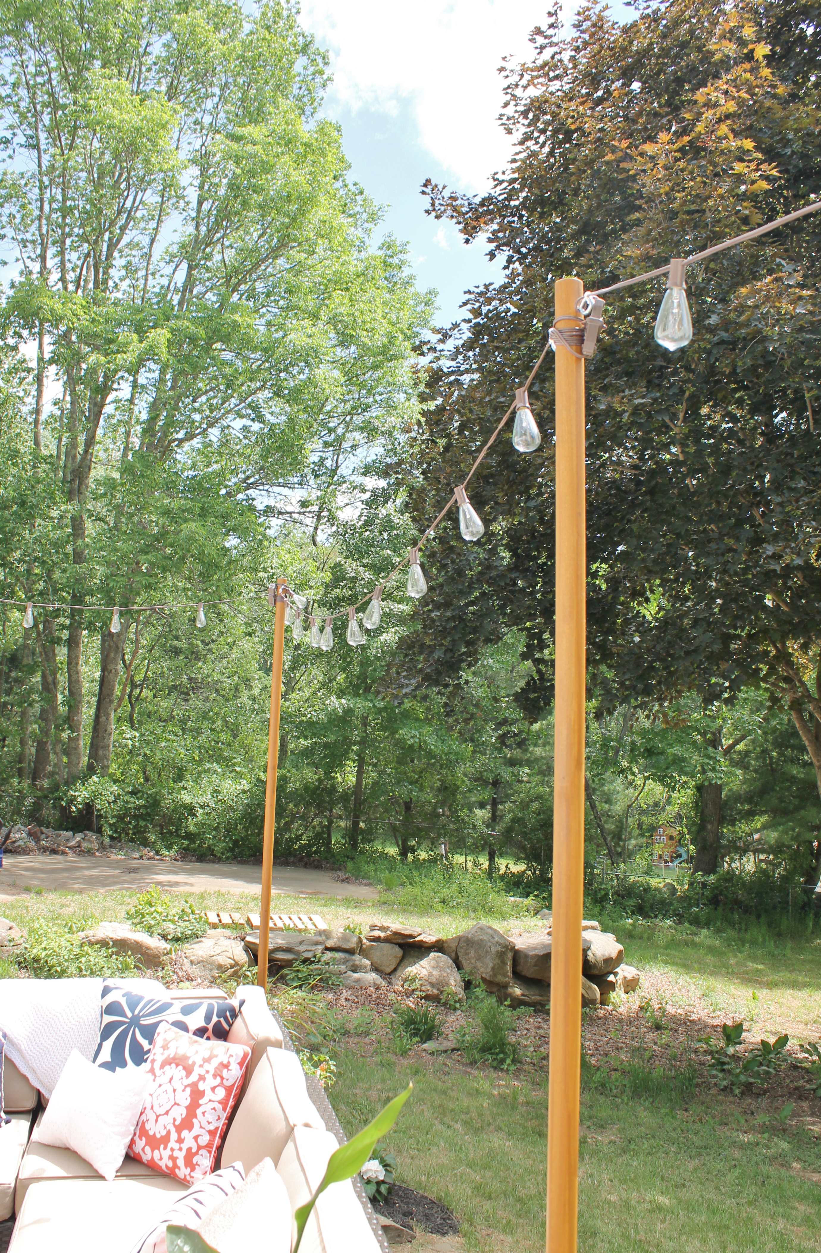 DIY Outdoor Light Poles - City Farmhouse